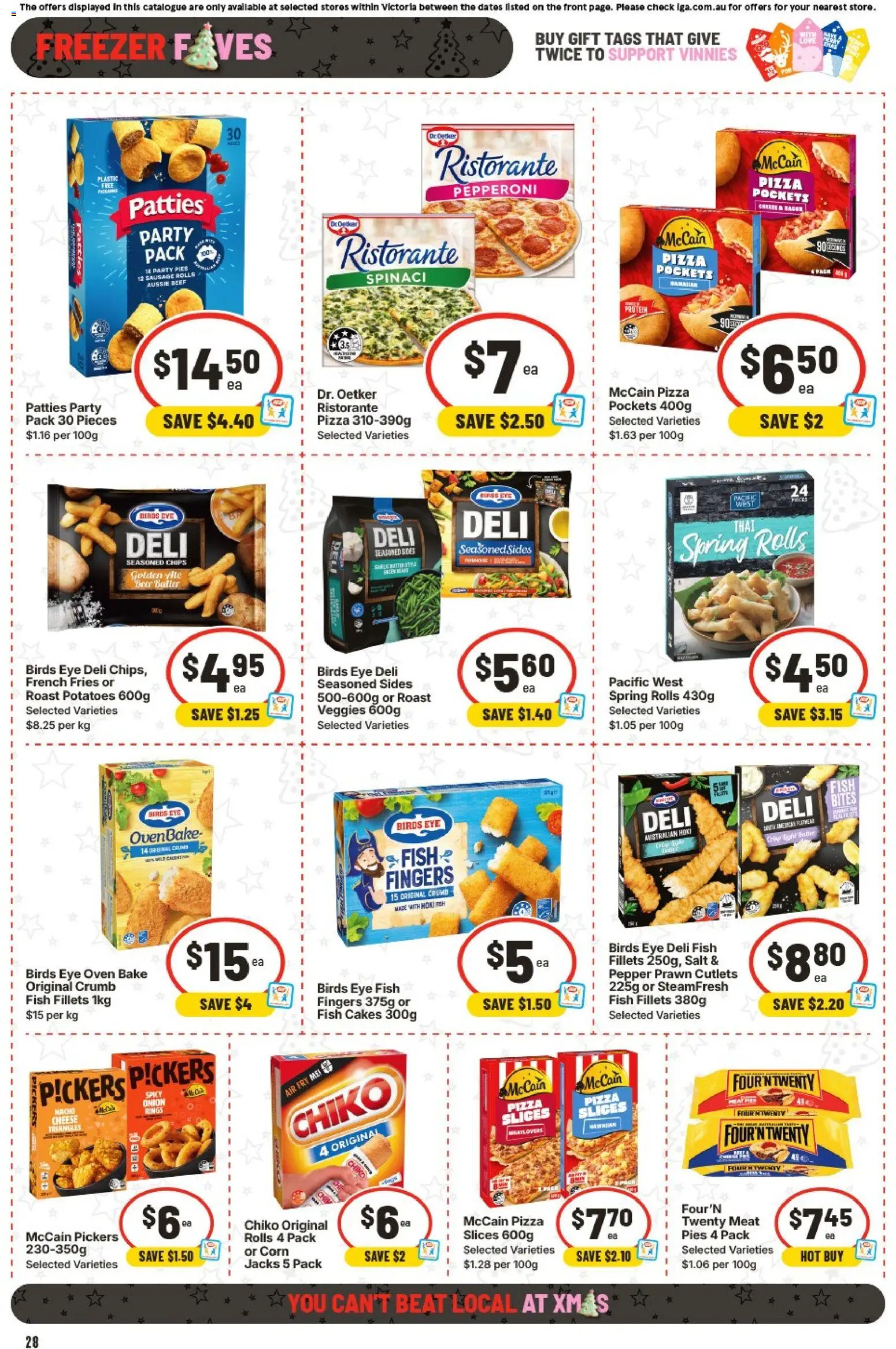 IGA catalogue - valid from 17.12.2025 | Page: 28 | Products: Beef, Potatoes, Pepper, Garlic
