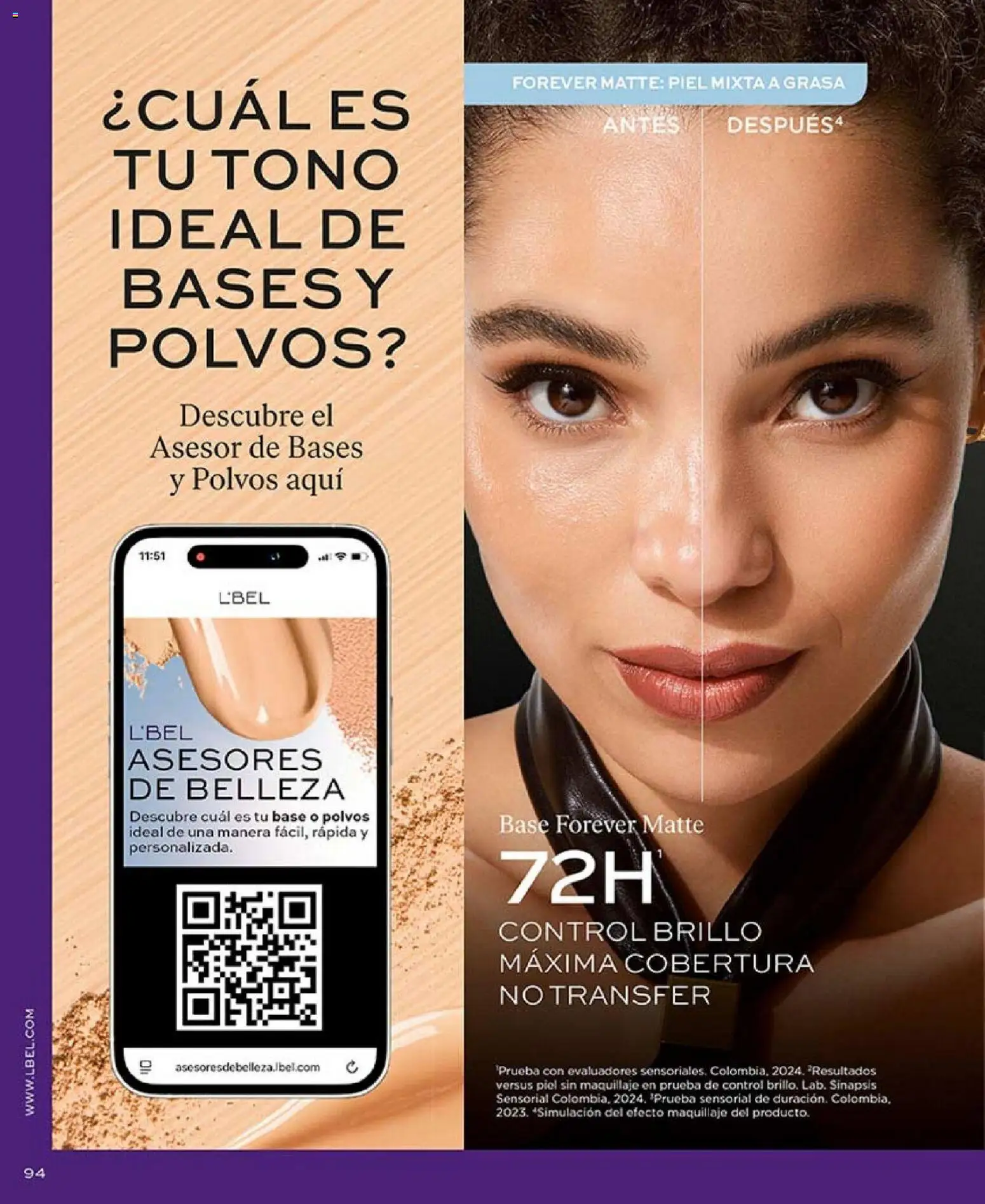 Catálogo L'Bel válido desde 17.01.2026 | Página: 94 | Productos: Maquillaje