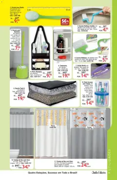 Quatro Estações - Catálogo 05-06-07 - Pré-Visualização do folheto da loja Quatro Estações, válido de 01.05.2026 | Página: 71 | Produtos: Escova, Porta, Cortina, Flores