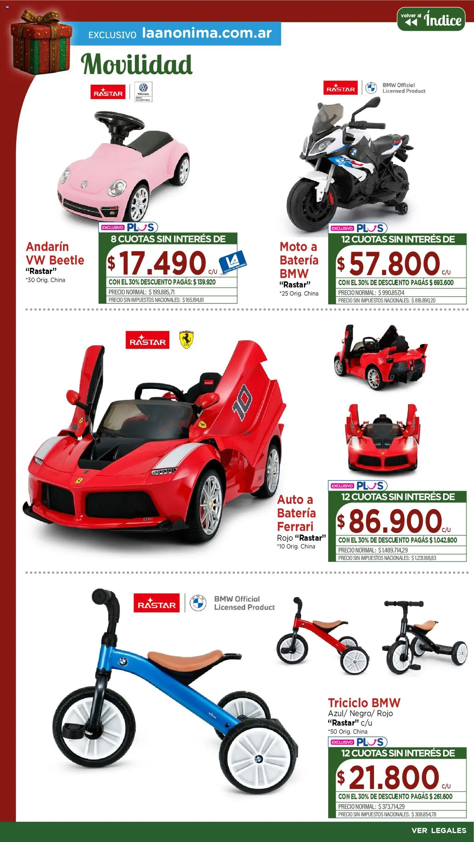 La Anonima Juguetes Fiestas │ válido desde el 11.12.2025 | Página: 24 | Productos: Batería