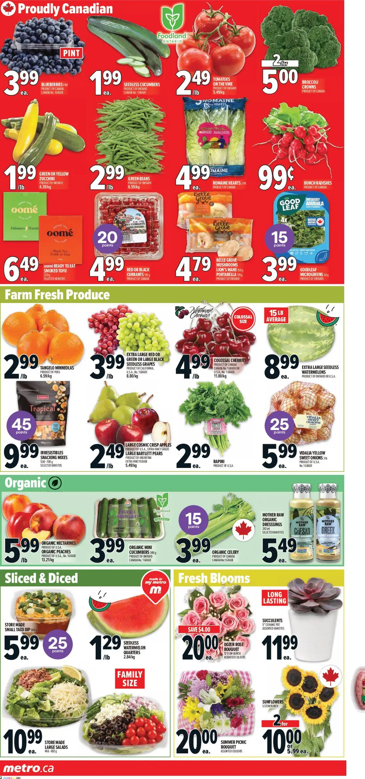 Metro flyer valid from 31.07.2025 | Page: 6 | Products: Cucumbers, Apples, Tomatoes