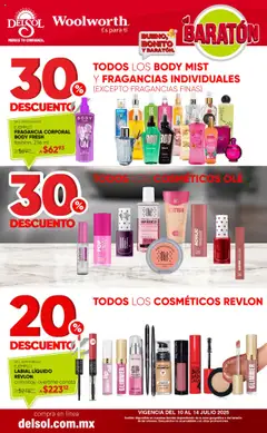 Nuevas ofertas de Del Sol y Woolworth válidas en toda la República Mexicana desde el 10.07.2025. ¡Encuentra las mejores ofertas en Del Sol y Woolworth catálogo Baratón! | Página: 12