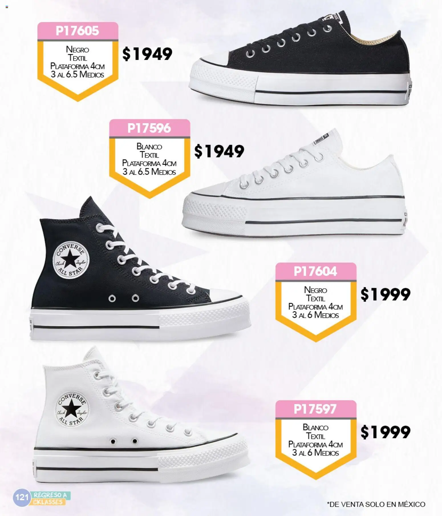 Nuevas ofertas de Cklass válidas en toda la República Mexicana desde el 05.12.2025. ¡Encuentra las mejores ofertas en Cklass catálogo Especial Regreso a Clases! | Página: 122