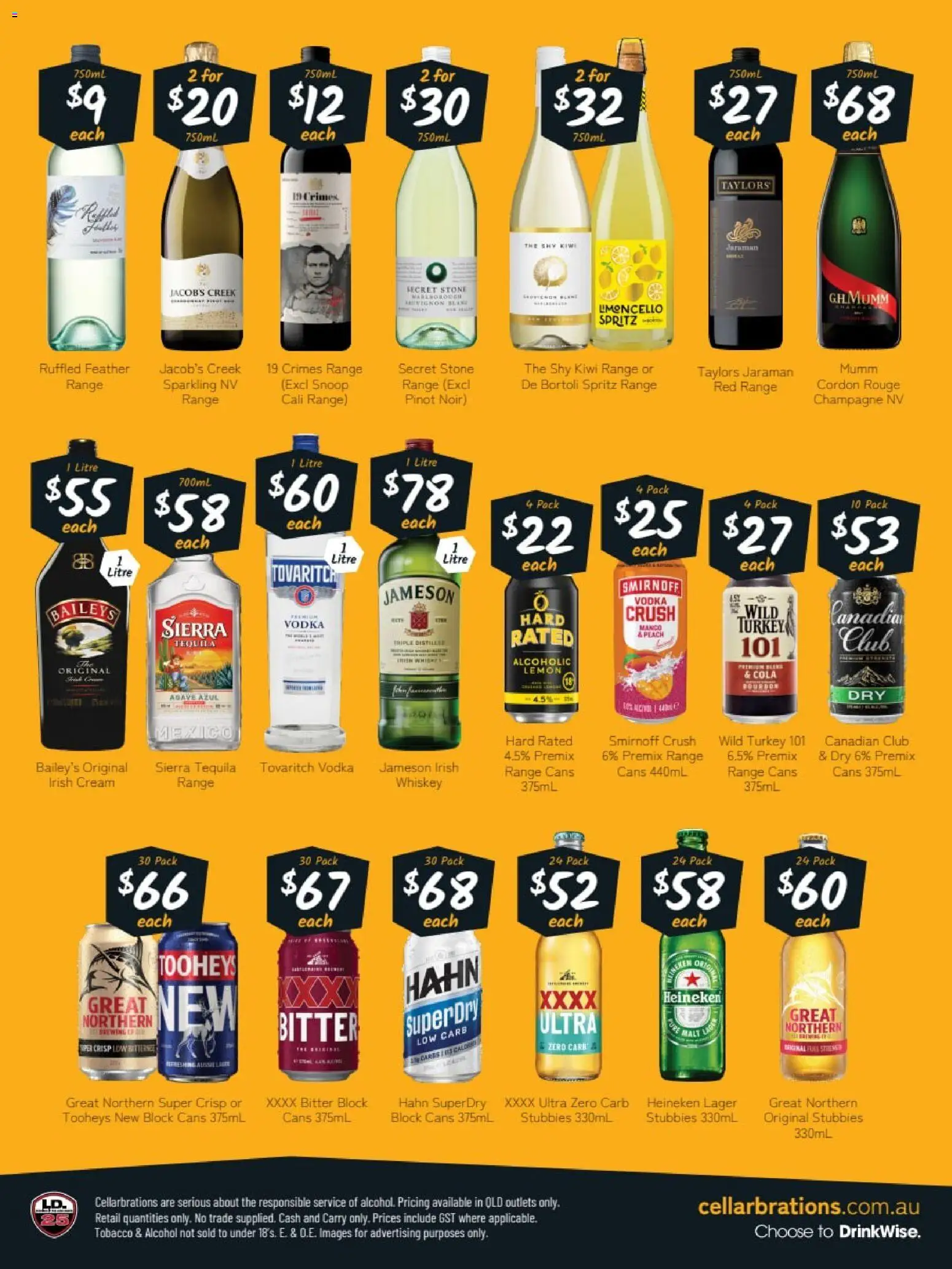 Cellarbrations catalogue - valid from 20.04.2026 | Page: 2 | Products: Cream, Whiskey, Lemon, Peach
