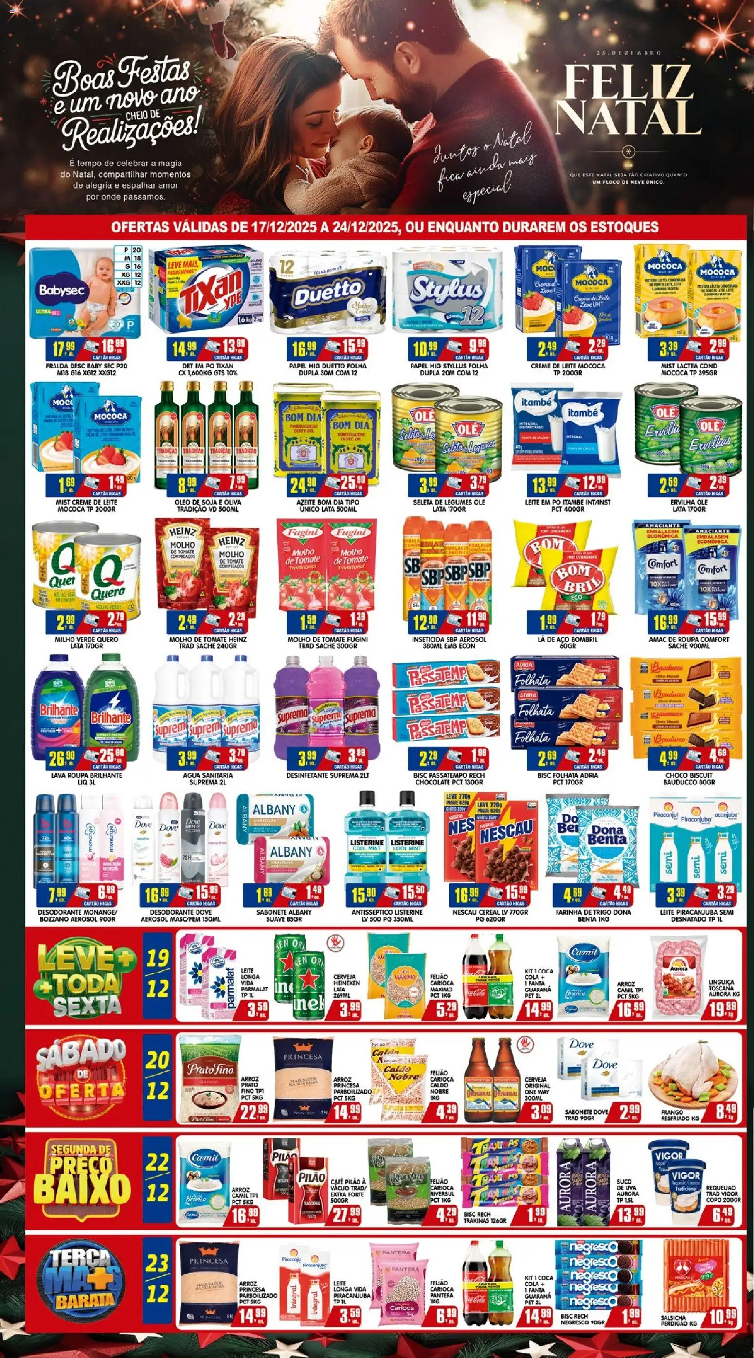 Higa's Supermercado Folheto - válido de 17.12.2025 | Página: 2 | Produtos: Molho de tomate, Cola, Creme, Sabonete