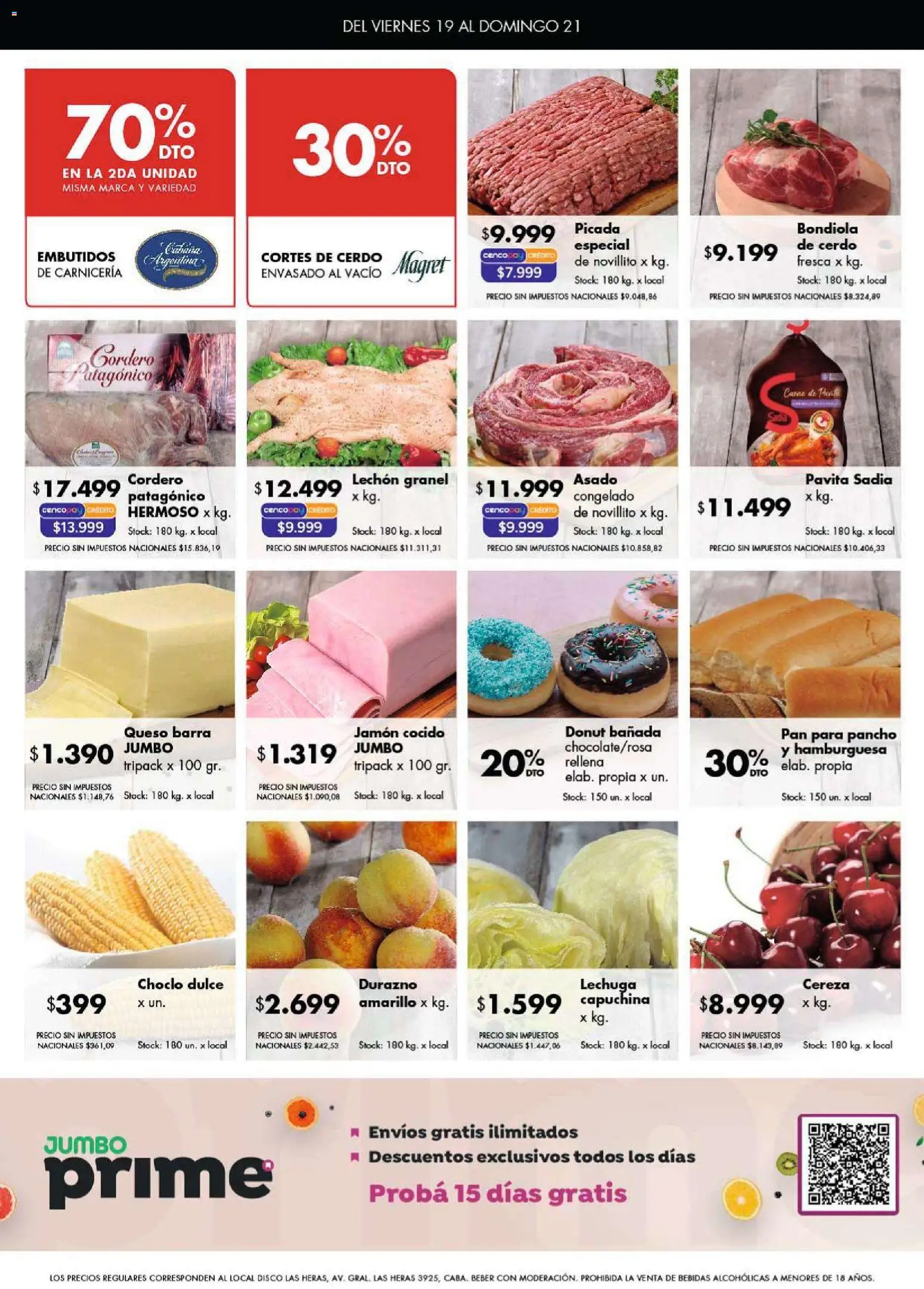 Disco ofertas │ válido desde el 19.12.2025 | Página: 7 | Productos: Disco, Choclo, Jamón cocido, Queso