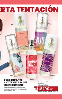 Vista previa Gigot - CAMPAÑA 06 válido desde el 15.03.2026 | Página: 85 | Productos: Desodorante, Antitranspirante, Ropa