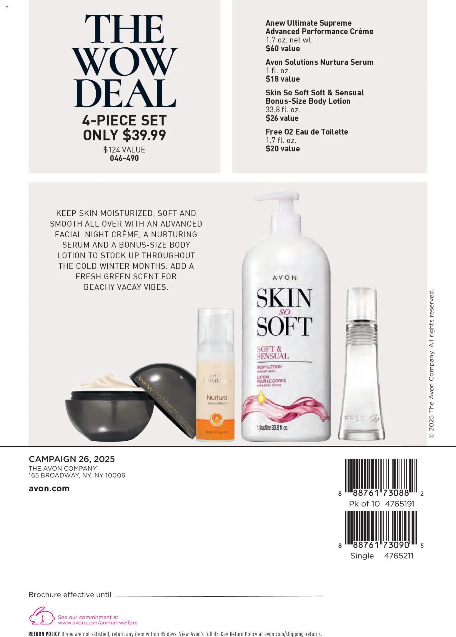 Avon Brochure - valid from 17.12.2025 | Page: 164 | Products: Eau de toilette