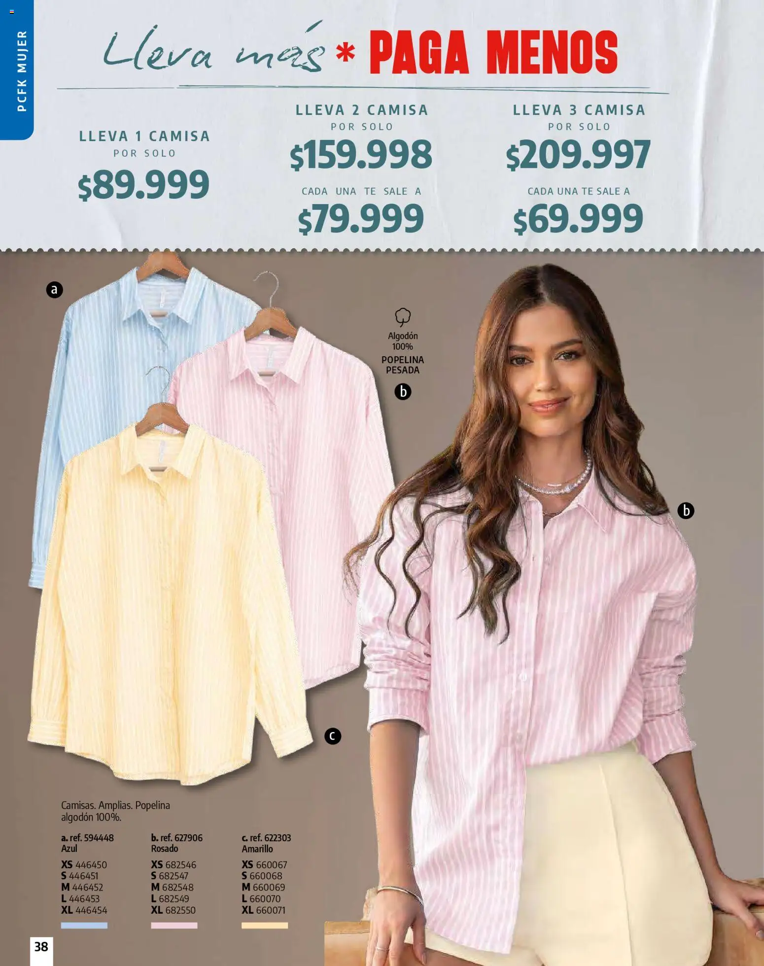 Pacifika revista - valida desde el 01.01.2026 | Página: 38 | Productos: Té, Algodón, Camisa