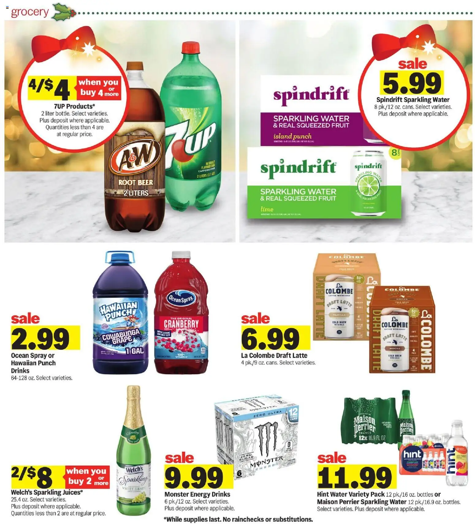 Meijer Weekly Ad - MI - valid from 12.11.2025 | Page: 16 | Products: Coffee, Beer, Water, Lime