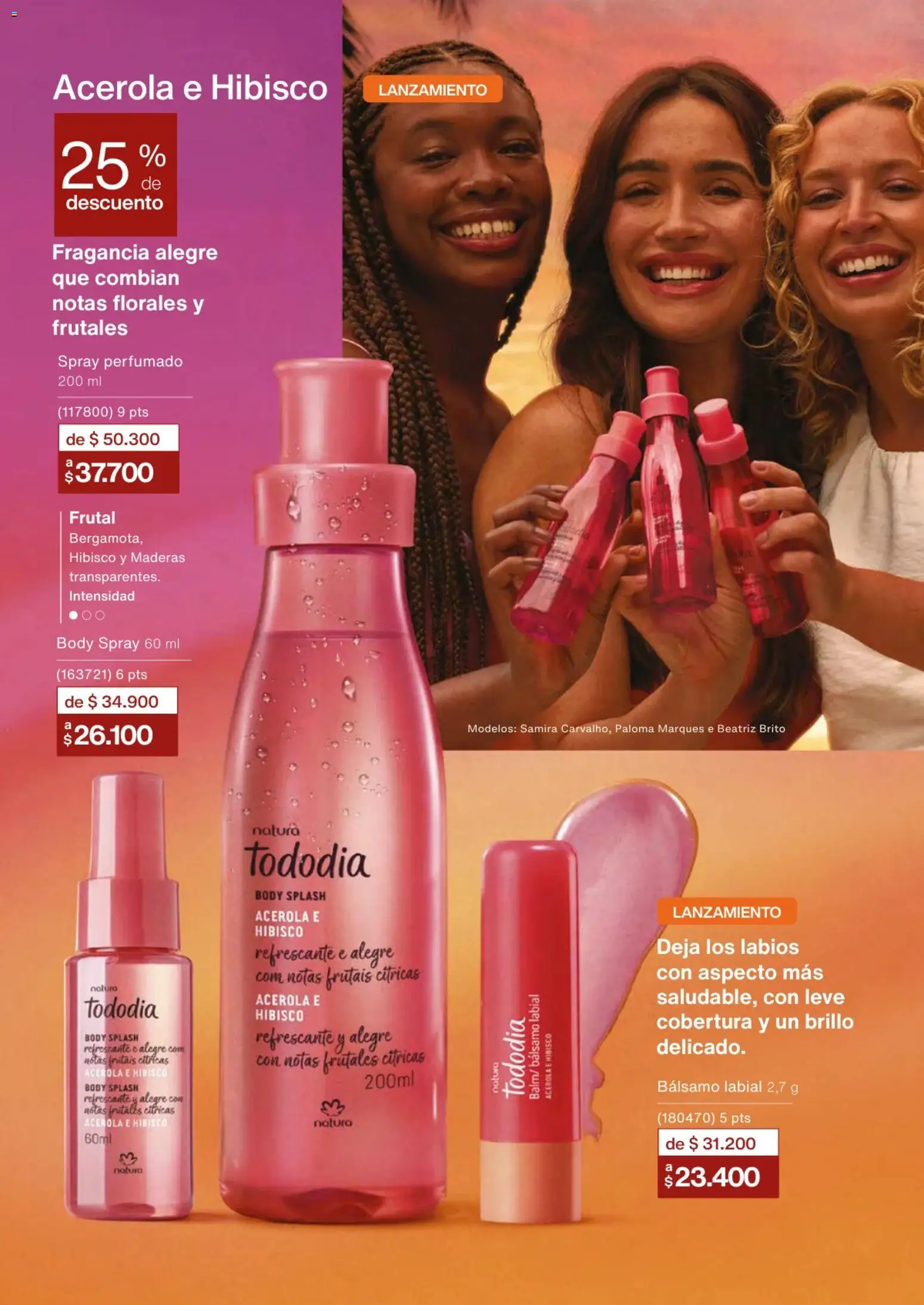 Natura revista - valida desde el 02.01.2026 | Página: 95 | Productos: Bálsamo, Body, Brillo, Fragancia