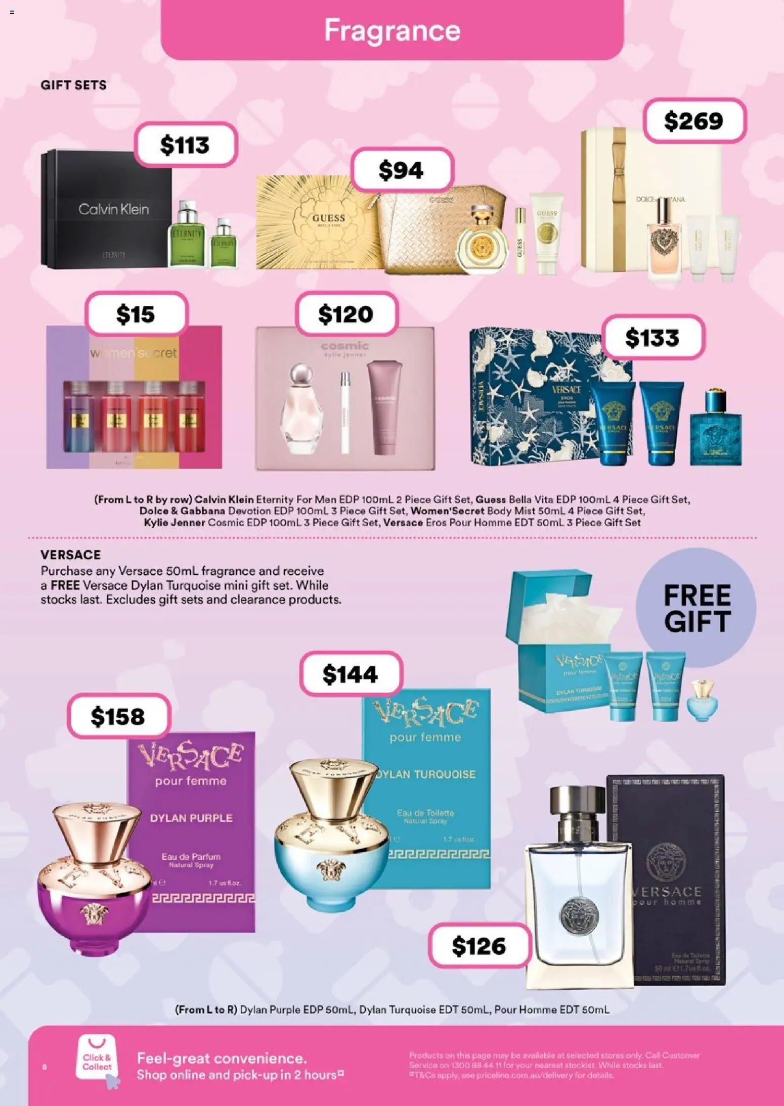Priceline Pharmacy catalogue - valid from 30.10.2025 | Page: 8 | Products: Fragrance, Eau de toilette