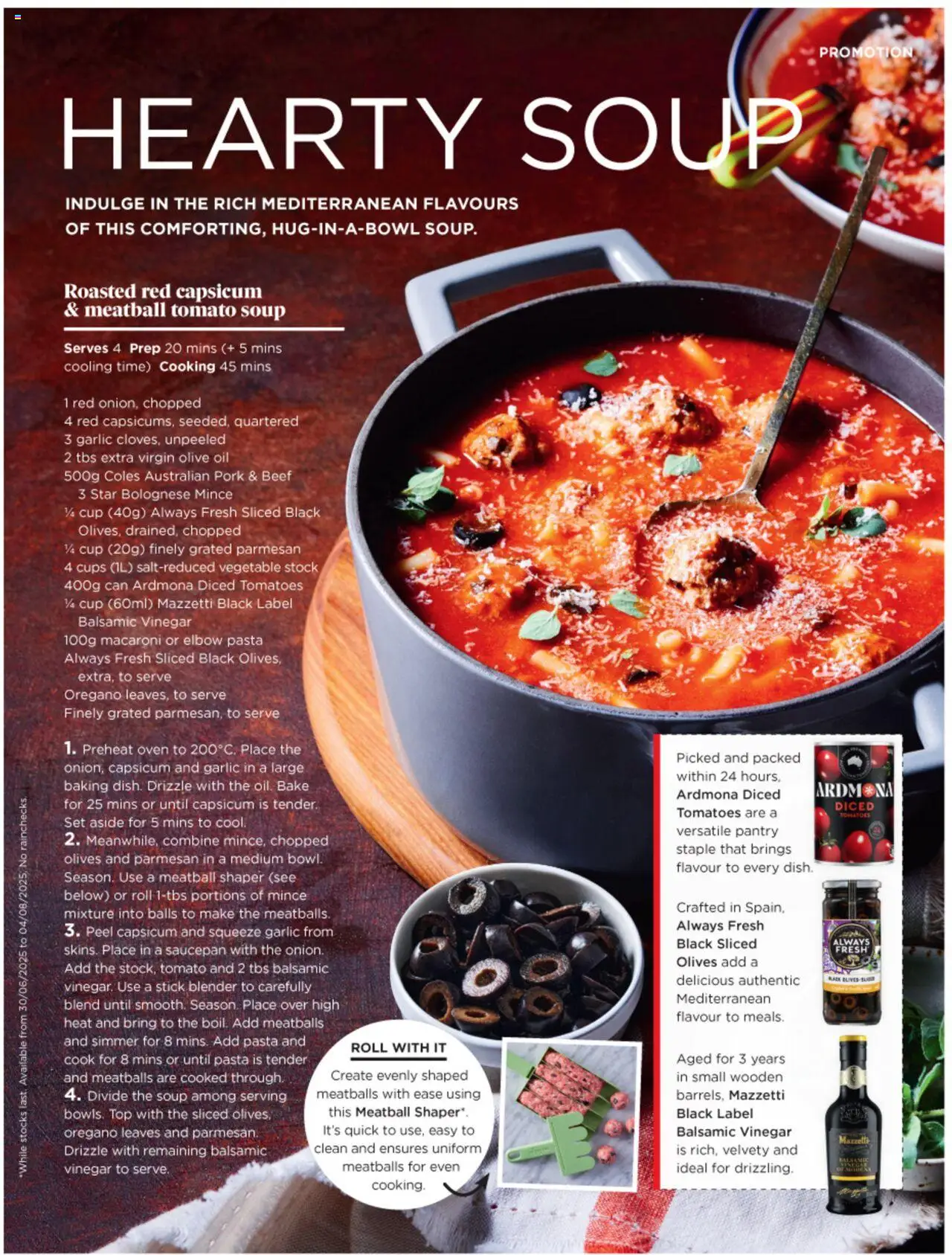Coles catalogue - valid from 03.07.2025 | Page: 53 | Products: Capsicum, Pork, Oregano, Olives