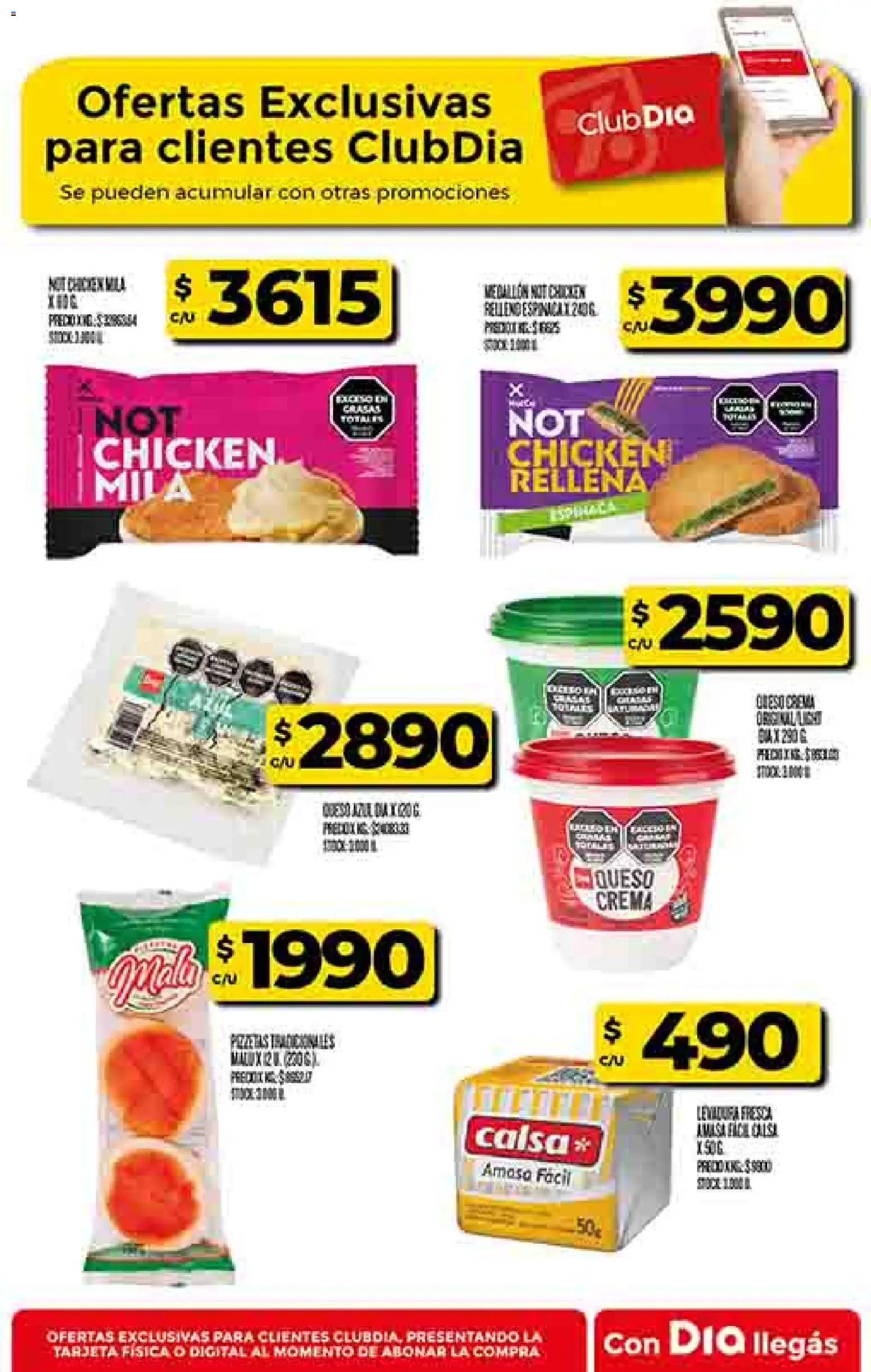 Dia - Ofertas - Salta y Jujuy │ válido desde el 22.10.2025 | Página: 43 | Productos: Queso crema, Queso, Crema