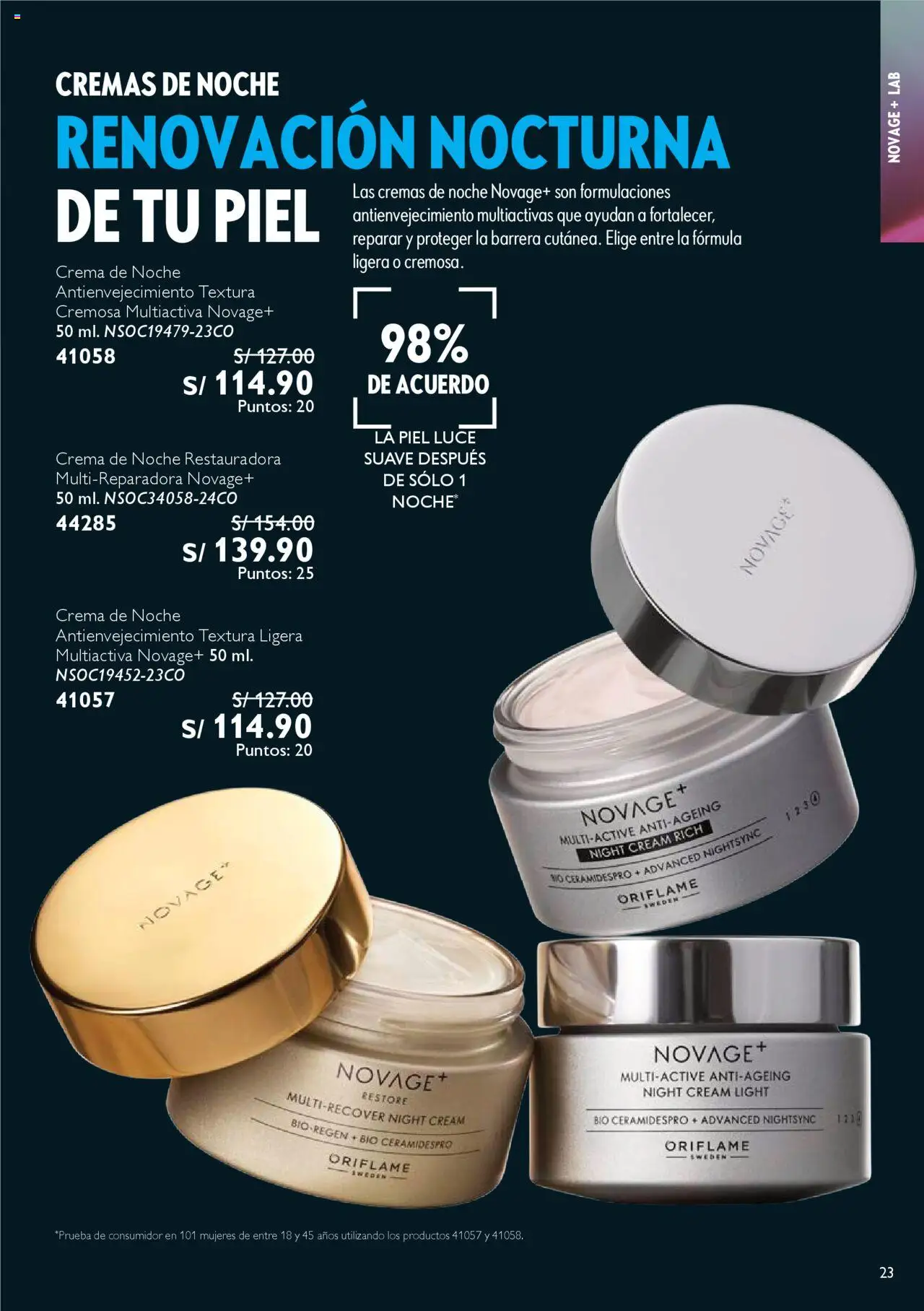 Catálogo Oriflame válido desde 04.10.2025 | Página: 23 | Productos: Crema