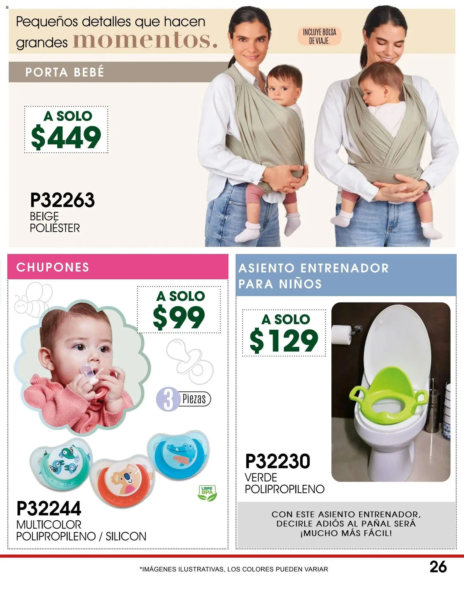 Nuevas ofertas de Cklass válidas en toda la República Mexicana desde el 30.11.2025. ¡Encuentra las mejores ofertas en Cklass catálogo Navinad! | Página: 27 | Productos: Bolsa