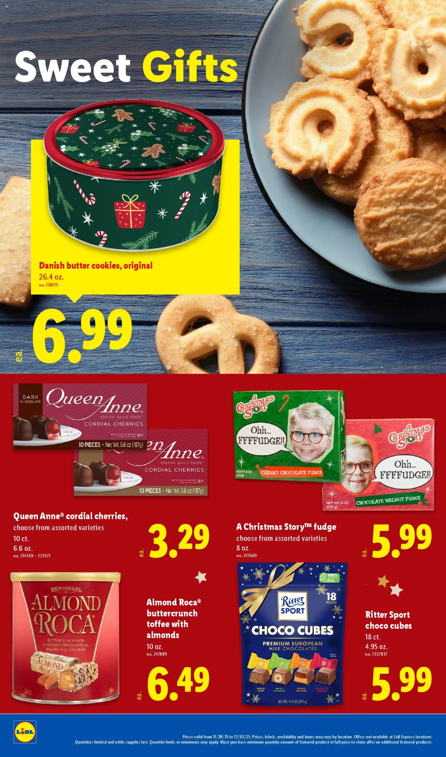 Lidl Black Friday - valid from 27.11.2025 | Page: 16 | Products: Cherries, Milk, Butter, Chocolate