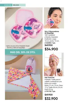 Avon - Catálogo casa & estilo 02/2026 -  Vista previa de la revista de la tienda Avon valido desde el 01.02.2026 | Página: 62 | Productos: Bolsa, Peso, Toalla, Maquillaje