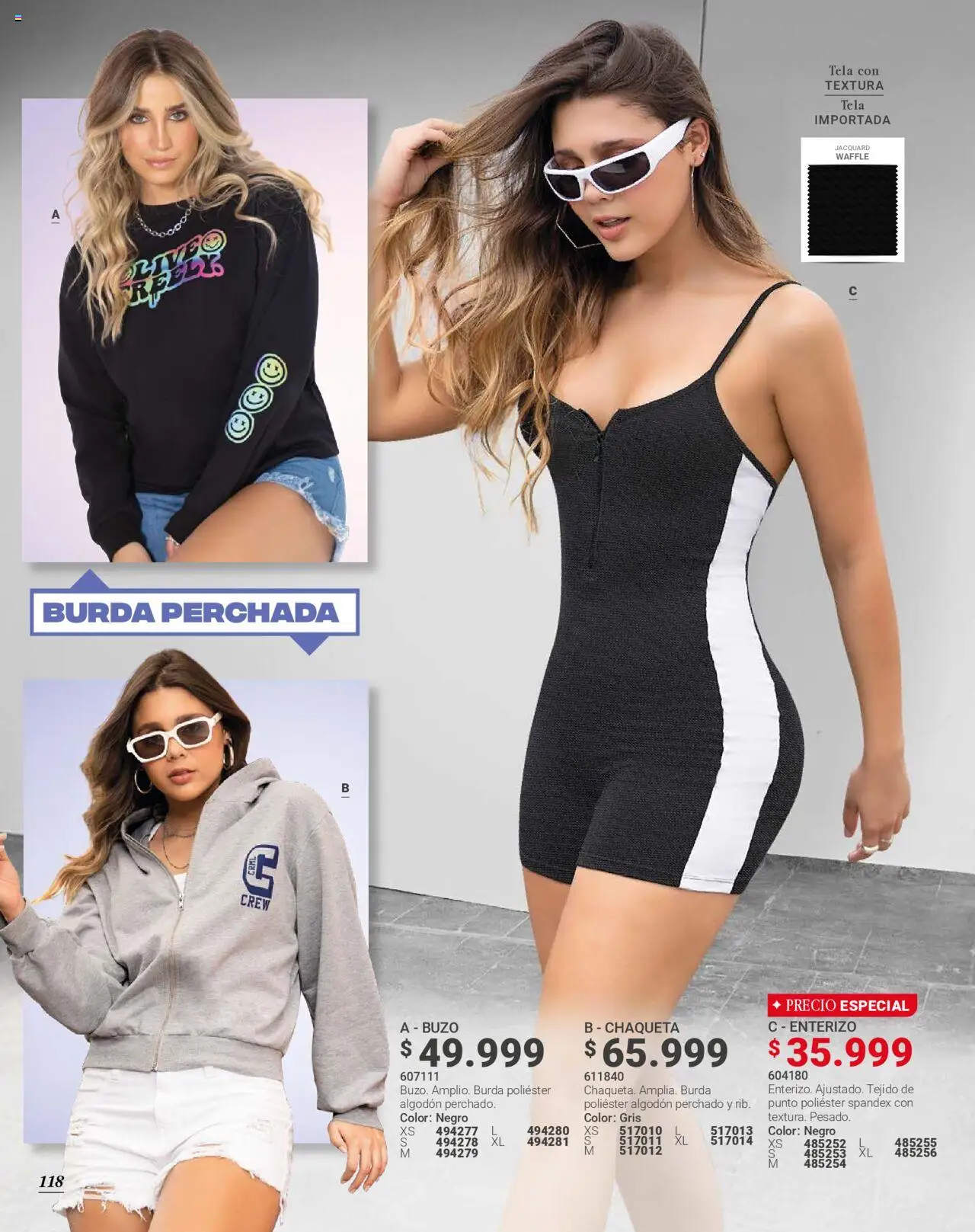 Carmel revista - valida desde el 25.09.2025 | Página: 120 | Productos: Algodón, Buzo, Chaqueta, Enterizo