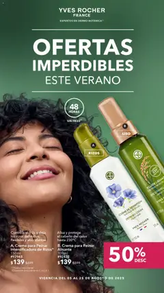 Vista previa de Yves Rocher - Ofertas Imperdibles este Verano, nuevo folleto de la tienda, válido en México a partir del 05.08.2025