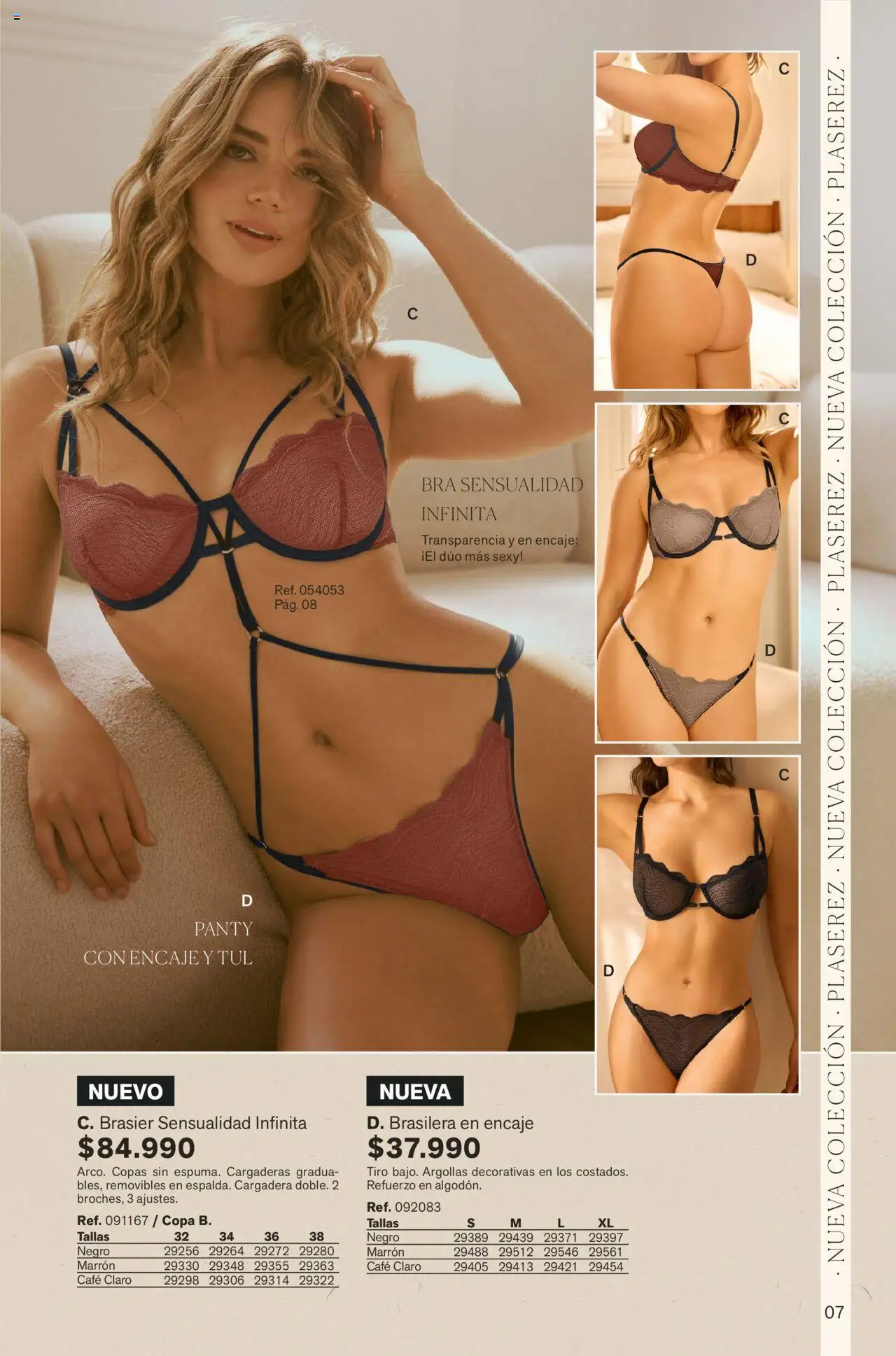 Leonisa revista - valida desde el 01.09.2025 | Página: 7 | Productos: Algodón, Brasier, Café