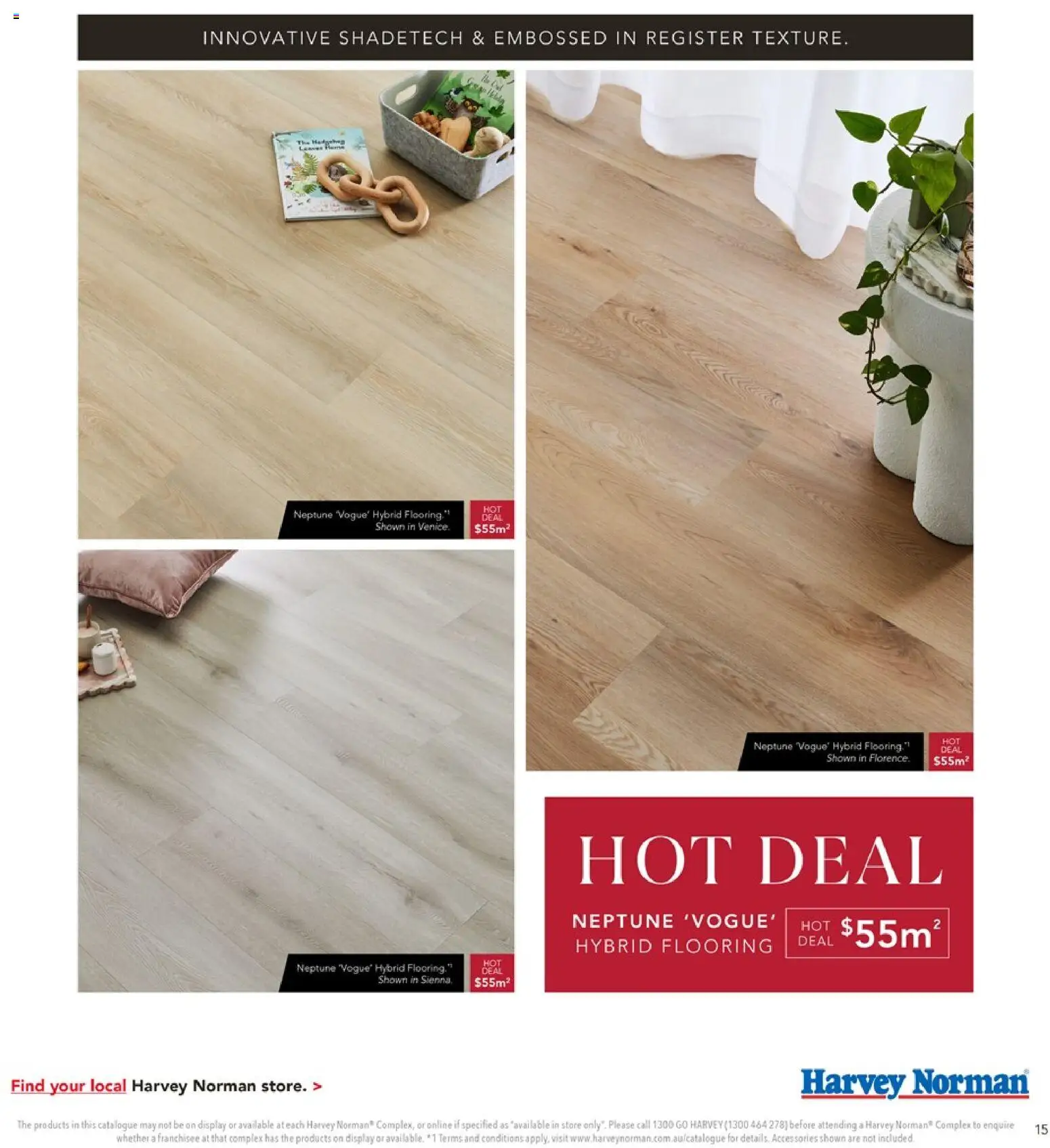 Harvey Norman catalogue - valid from 05.03.2026 | Page: 15 | Products: Flooring, Accessories