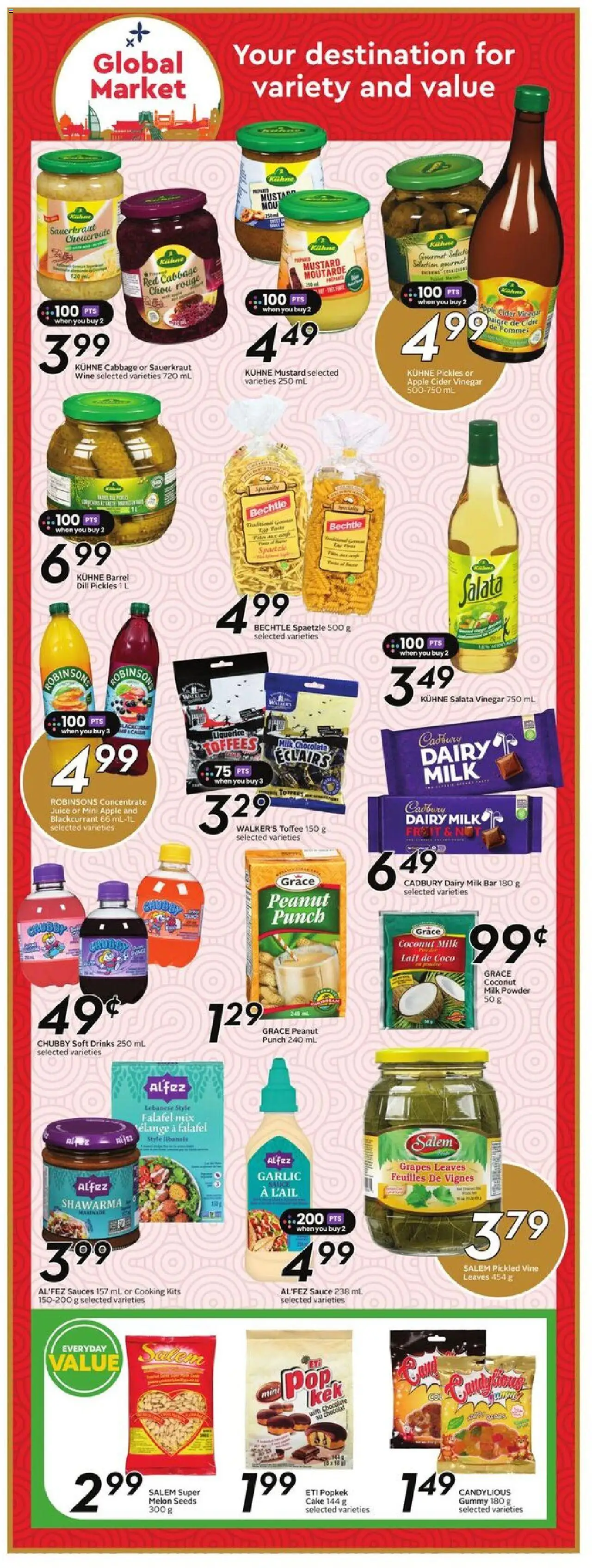 Sobeys flyer valid from 02.10.2025 | Page: 16 | Products: Powder, Milk, Juice, Wine