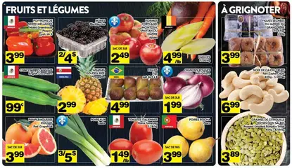 Preview of Pa Supermarché weekly flyer / circulaire from shop Pa Supermarché valid from 12.01.2026 | Page: 2 | Products: Nuts, Pumpkin, Apples, Tomatoes