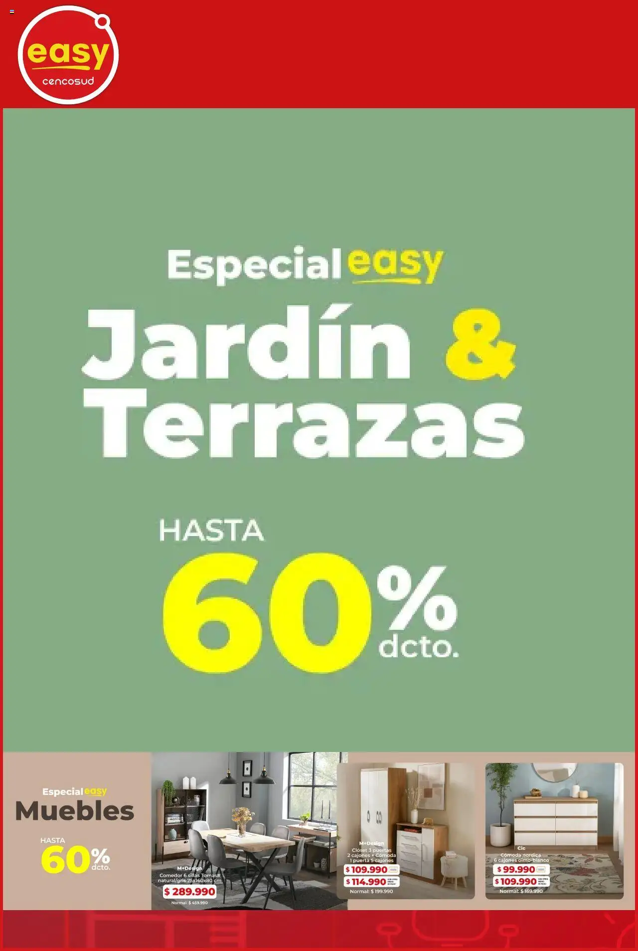 Easy ofertas  │ válido desde el 23.09.2025 | Página: 1 | Productos: Closet