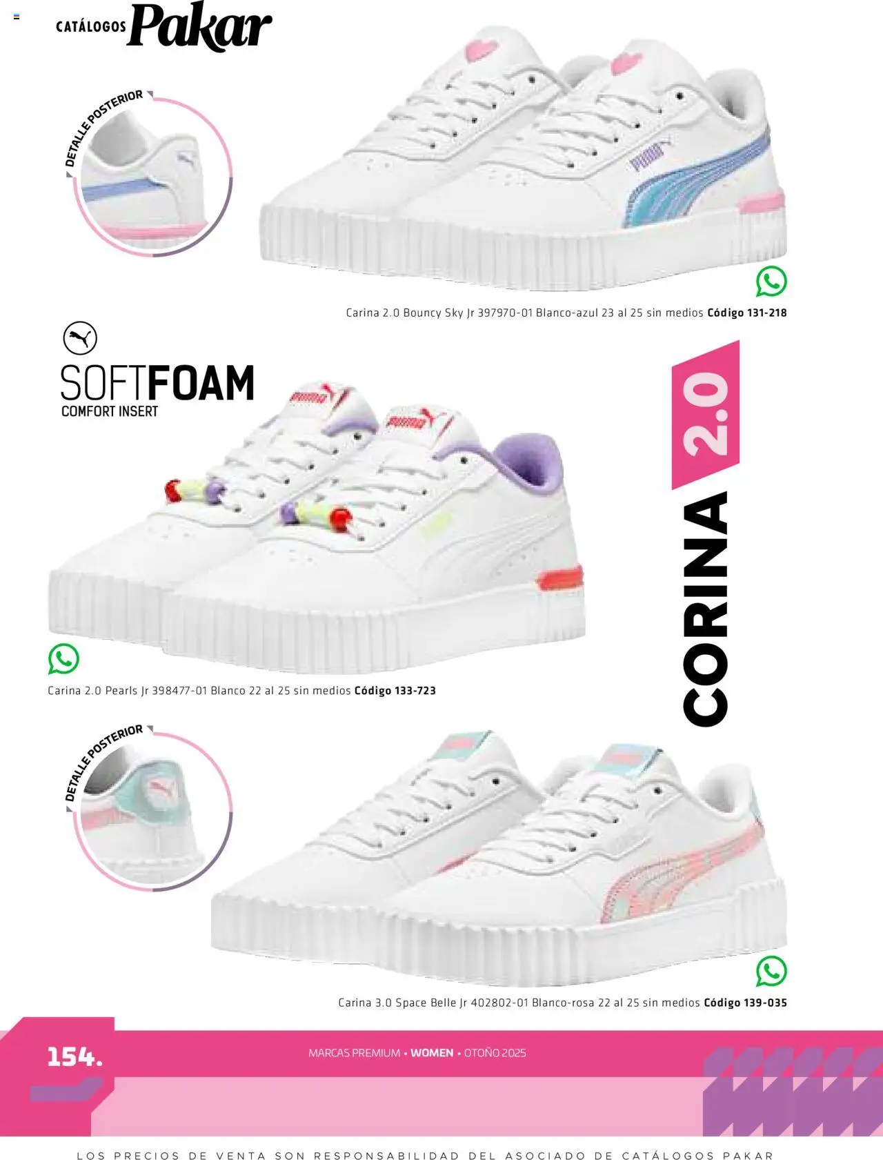 Nuevas ofertas de SC Pakar válidas en toda la República Mexicana desde el 29.08.2025. ¡Encuentra las mejores ofertas en SC Pakar - Catálogo Otoño Women! | Página: 154