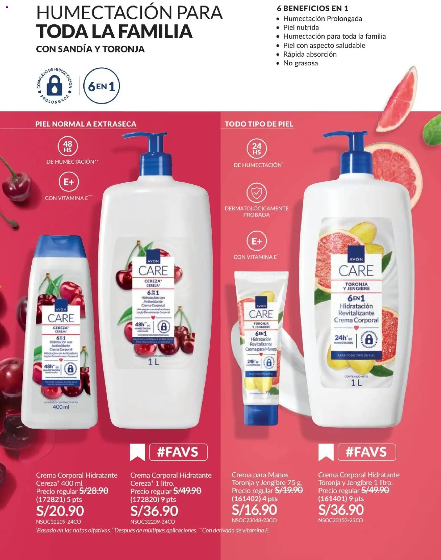 Catálogo Avon válido desde 01.01.2026 | Página: 125 | Productos: Desodorante, Crema