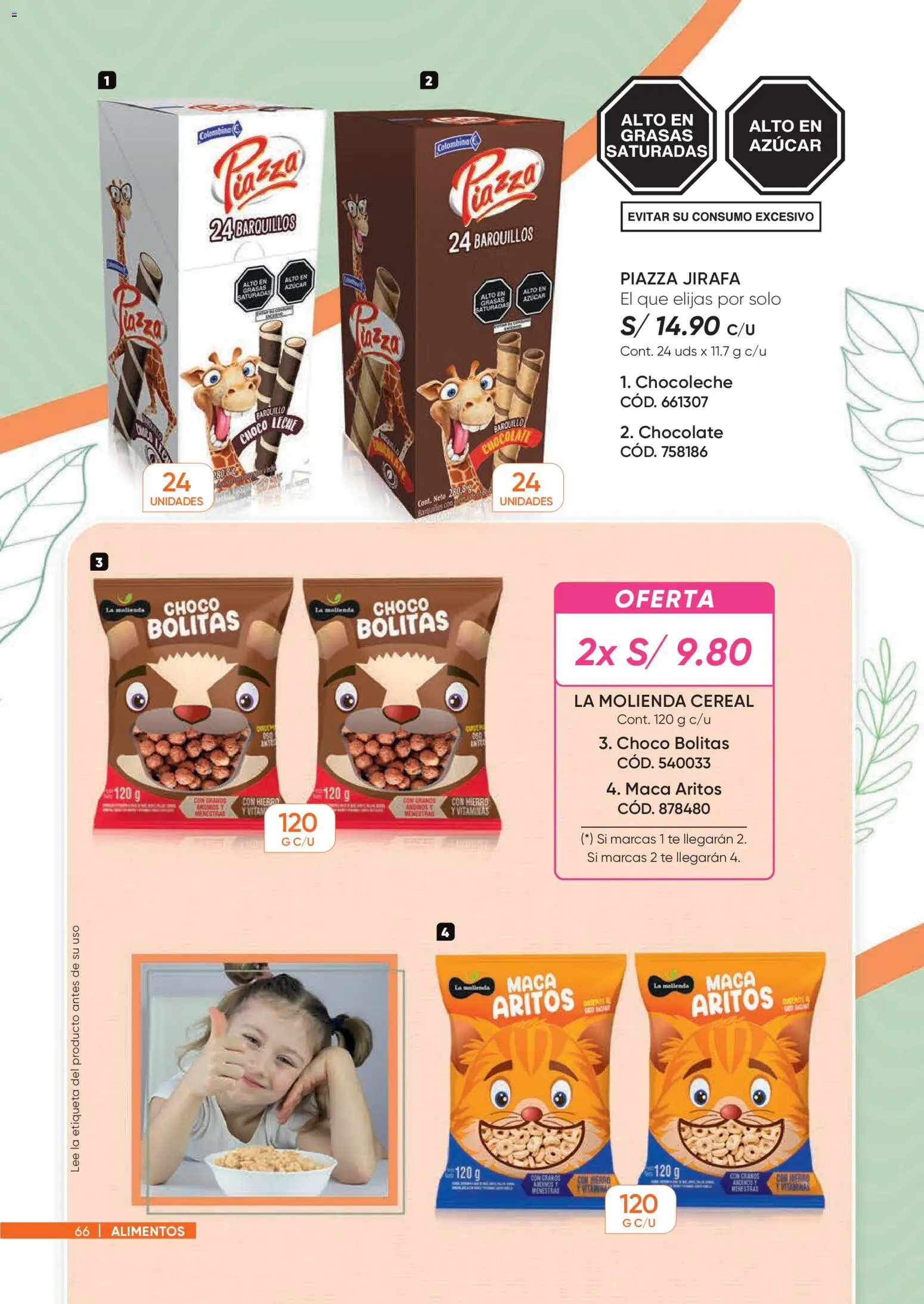 Catálogo Azzorti válido desde 09.03.2026 | Página: 66 | Productos: Chocolate, Té