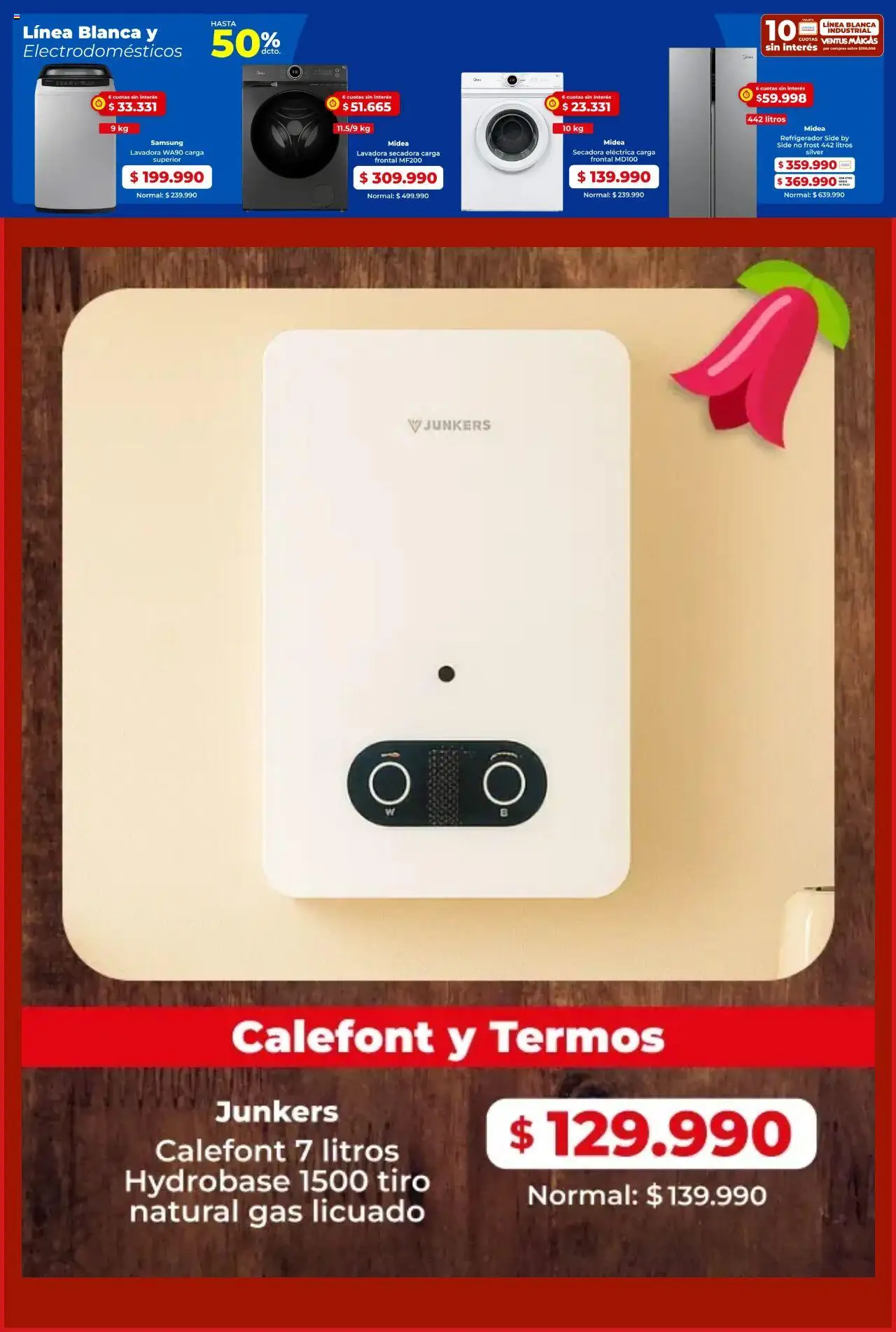 Easy ofertas  │ válido desde el 21.08.2025 | Página: 5 | Productos: Refrigerador, Lavadora, Secadora, Sobre