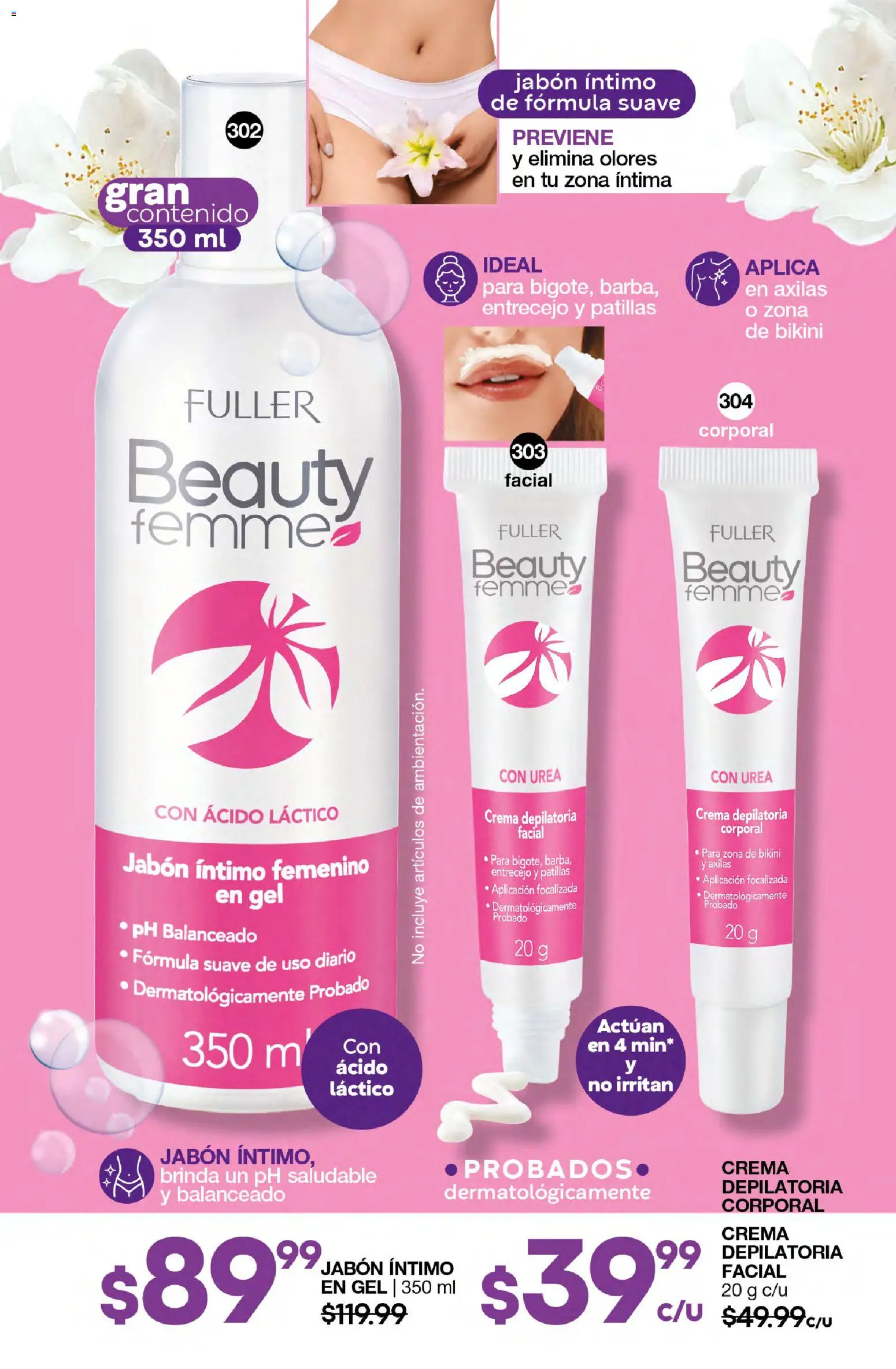 Nuevas ofertas de Fuller válidas en toda la República Mexicana desde el 04.03.2026. ¡Encuentra las mejores ofertas en Fuller campaña 24 2026! | Página: 112 | Productos: Crema, Bikini, Jabón