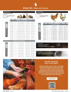 Preview of BMR - Agrizone - 2026 Small Livestock Guide from shop BMR valid from 06.02.2026 | Page: 6 | Products: Chicken