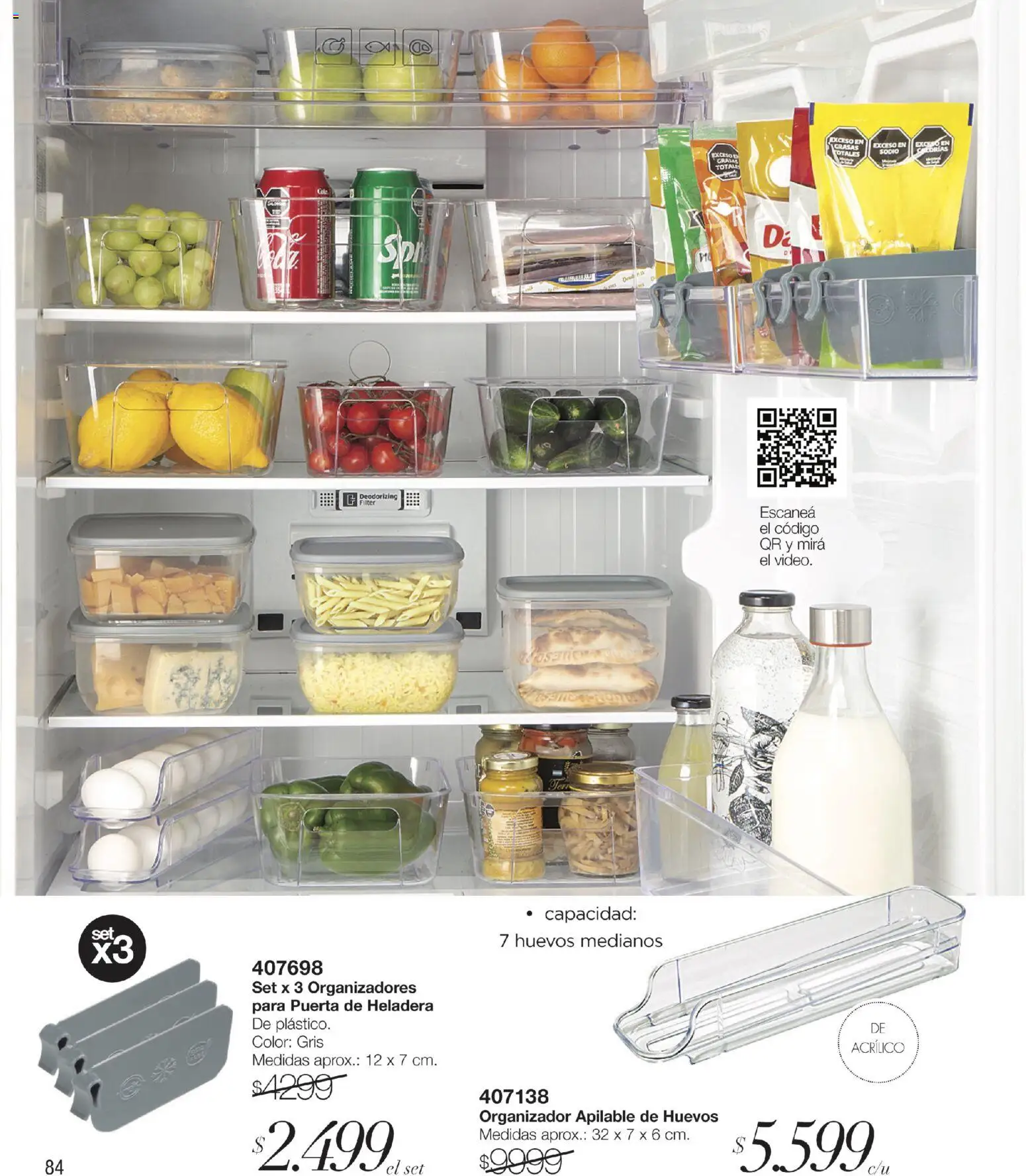 Violetta catálogo │ válido desde el 01.12.2025 | Página: 84 | Productos: Organizador, Heladera, Huevos