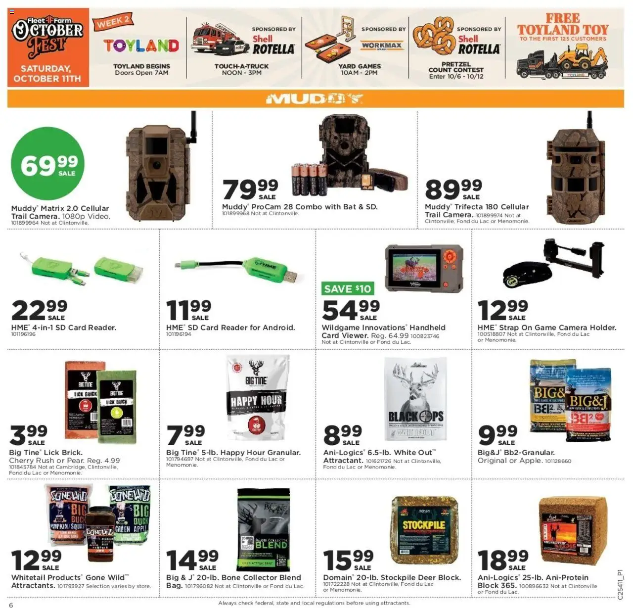 Mills Fleet Farm Weekly Ad - valid from 09.10.2025 | Page: 7 | Products: Squash, Camera, Game