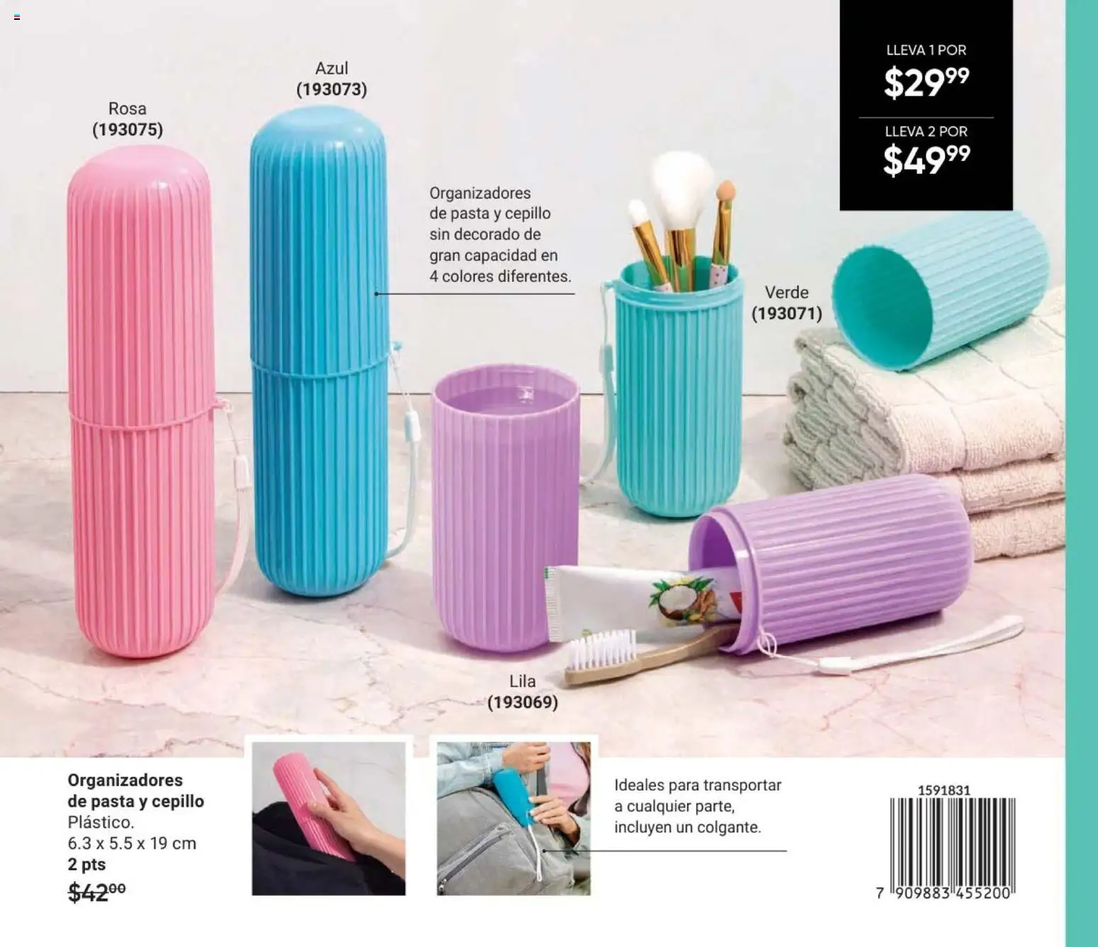 Nuevas ofertas de AVON válidas en toda la República Mexicana desde el 30.01.2026. ¡Encuentra las mejores ofertas en AVON Casa & Estilo 3 2026! | Página: 178 | Productos: Cepillo, Pasta