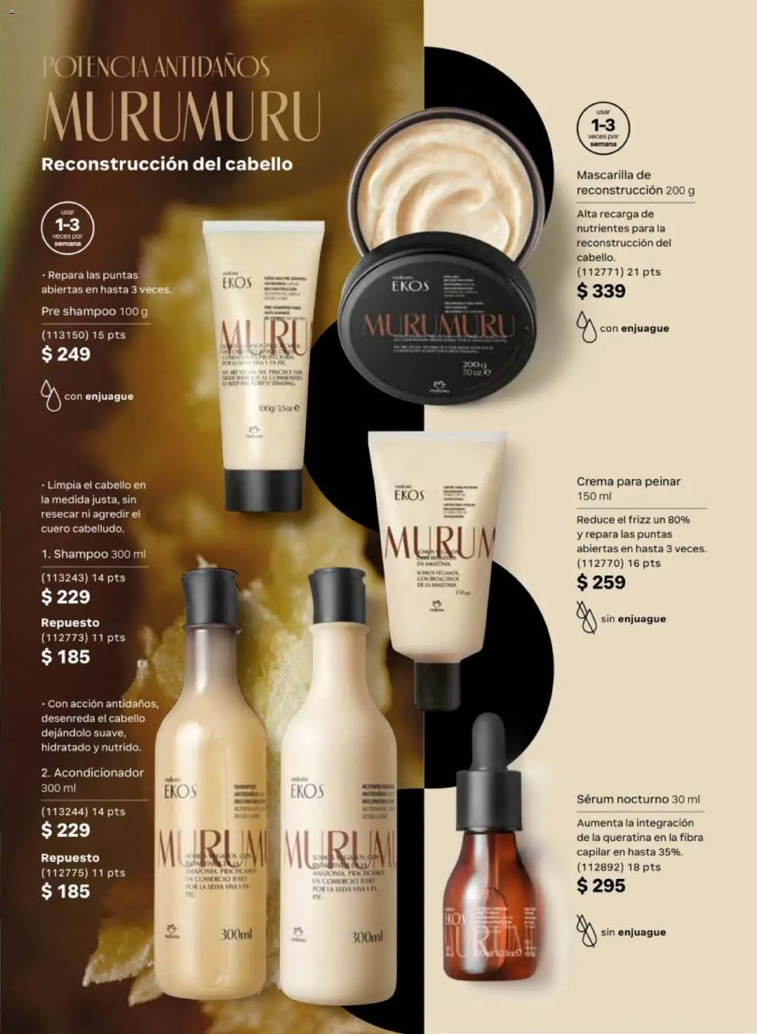 Nuevas ofertas de Natura válidas en toda la República Mexicana desde el 20.02.2026. ¡Encuentra las mejores ofertas en Natura campaña 4 2026! | Página: 131 | Productos: Serum, Crema, Mascarilla, Acondicionador