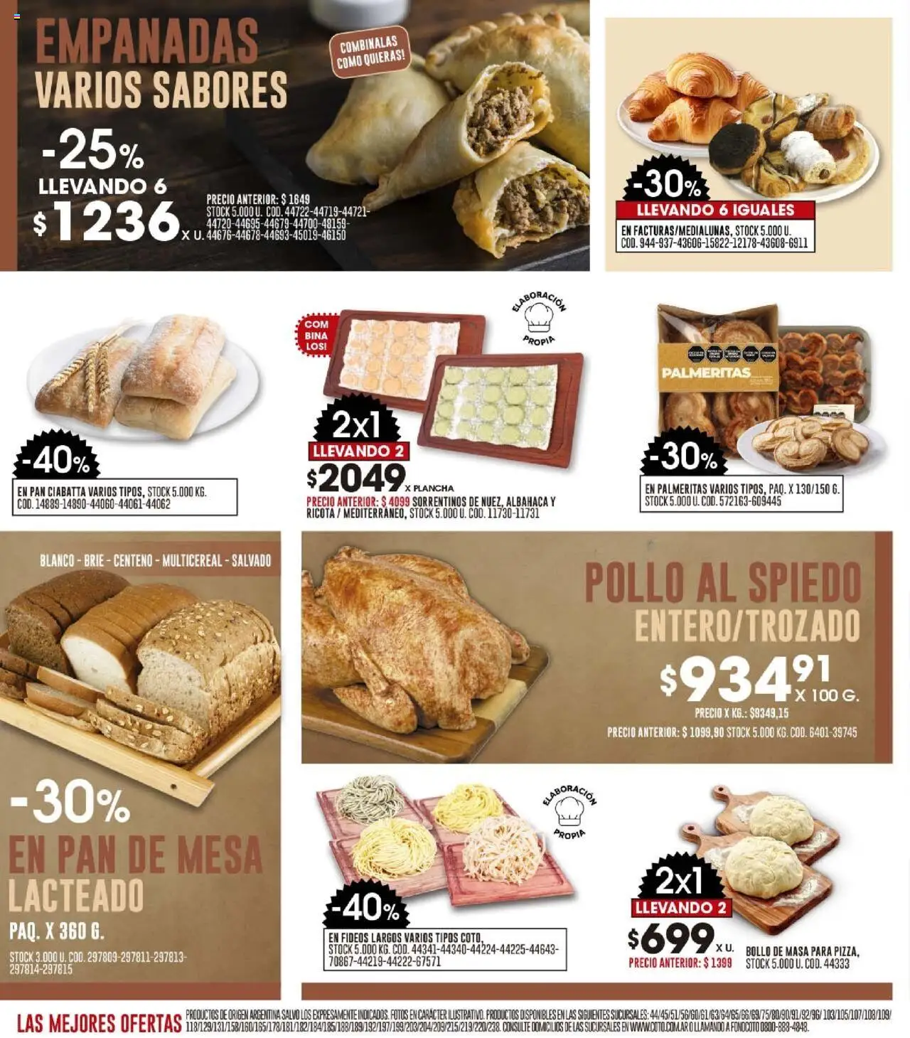 Coto ofertas │ válido desde el 15.09.2025 | Página: 6 | Productos: Pollo, Plancha, Pan, Fideos
