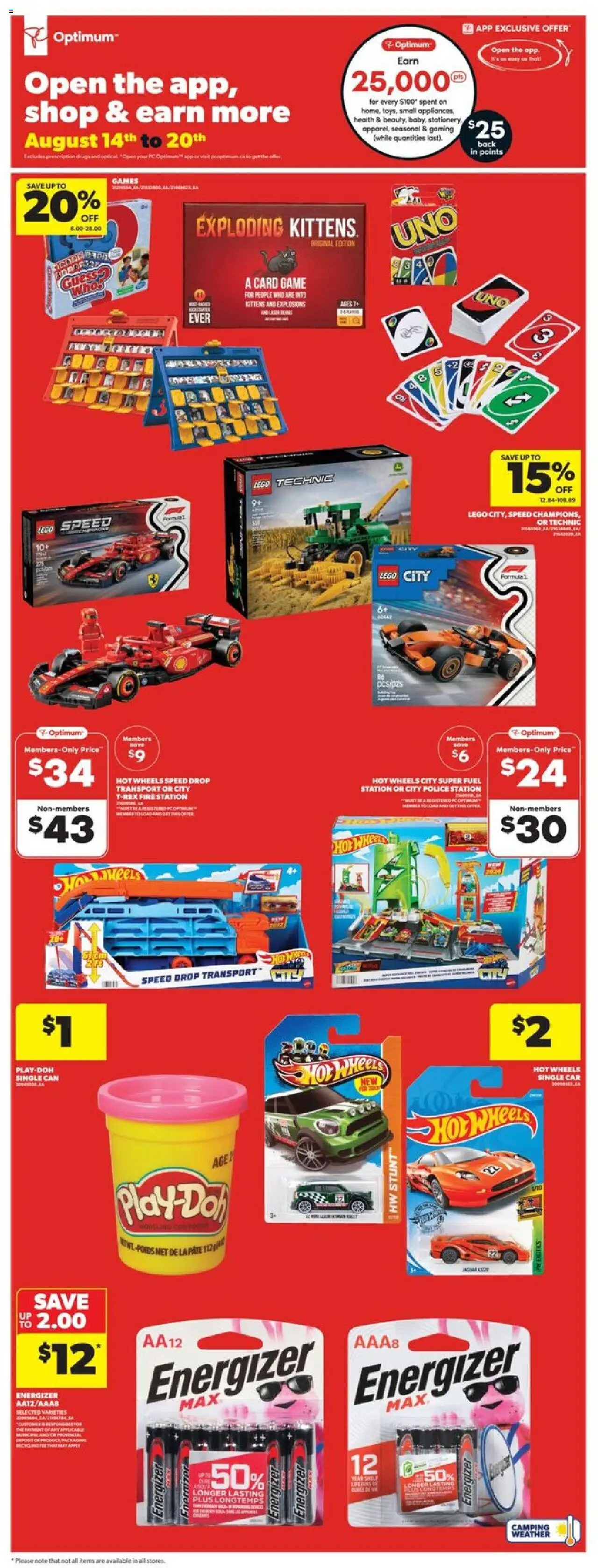 Real Canadian Superstore flyer valid from 14.08.2025 | Page: 34 | Products: Game