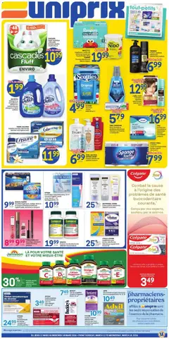 Preview of Uniprix weekly flyer / circulaire from shop Uniprix valid from 12.03.2026