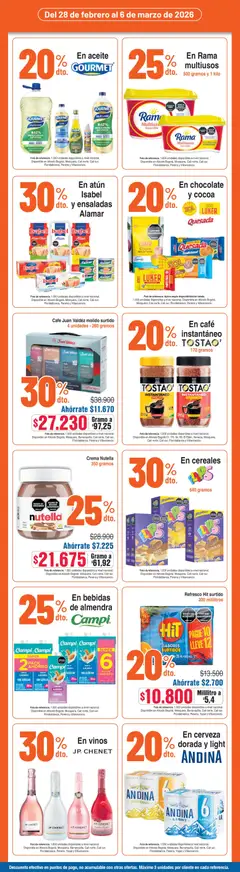 Alkosto - Catálogo Alkosto -  Vista previa de la revista de la tienda Alkosto valido desde el 28.02.2026 | Página: 4 | Productos: Cereales, Almendra, Crema, Café