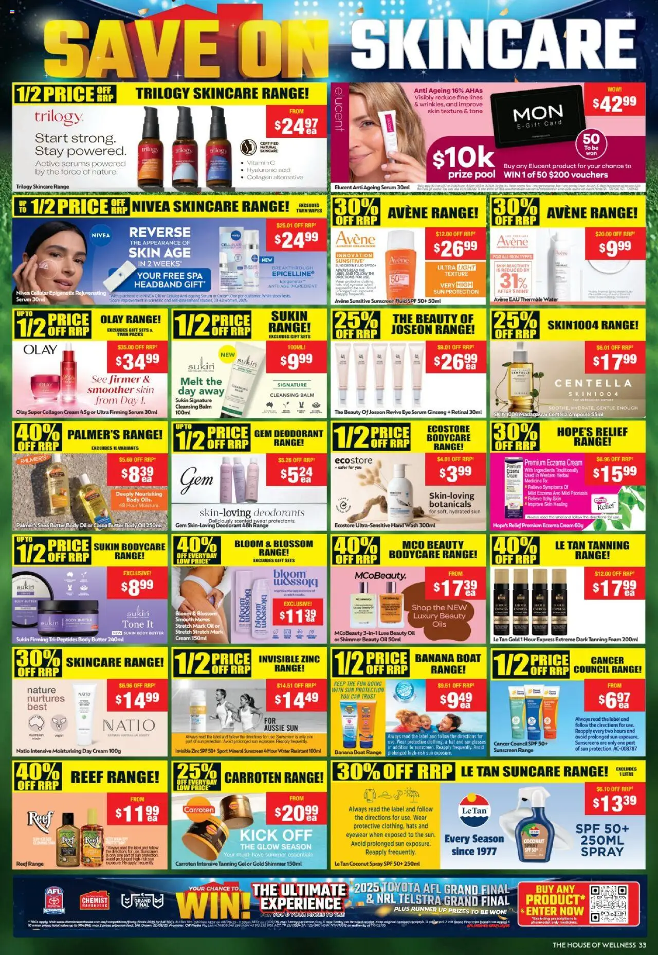 Chemist Warehouse catalogue - valid from 08.09.2025 | Page: 33 | Products: Butter, Body butter, Water, Hat