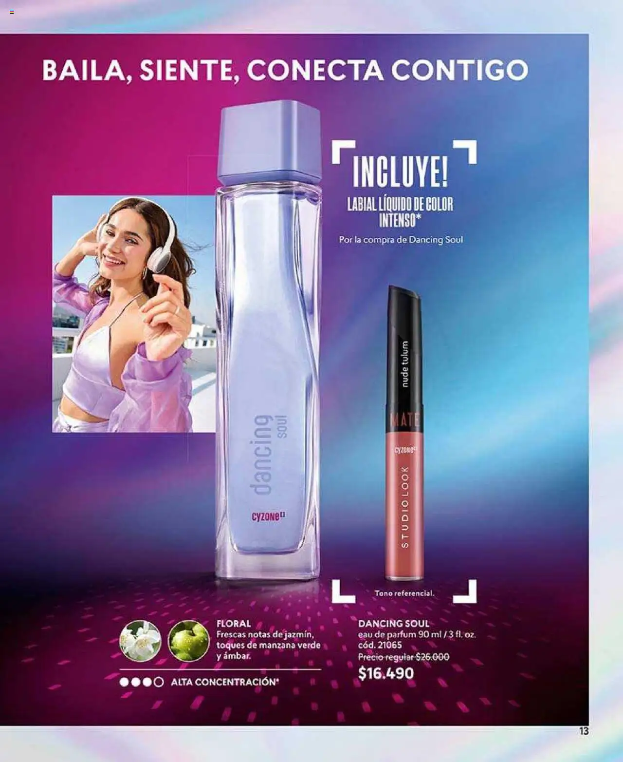Catálogo CyZone Campaña 10 │ válido desde el 02.06.2025 | Página: 13 | Productos: Manzana, Labial