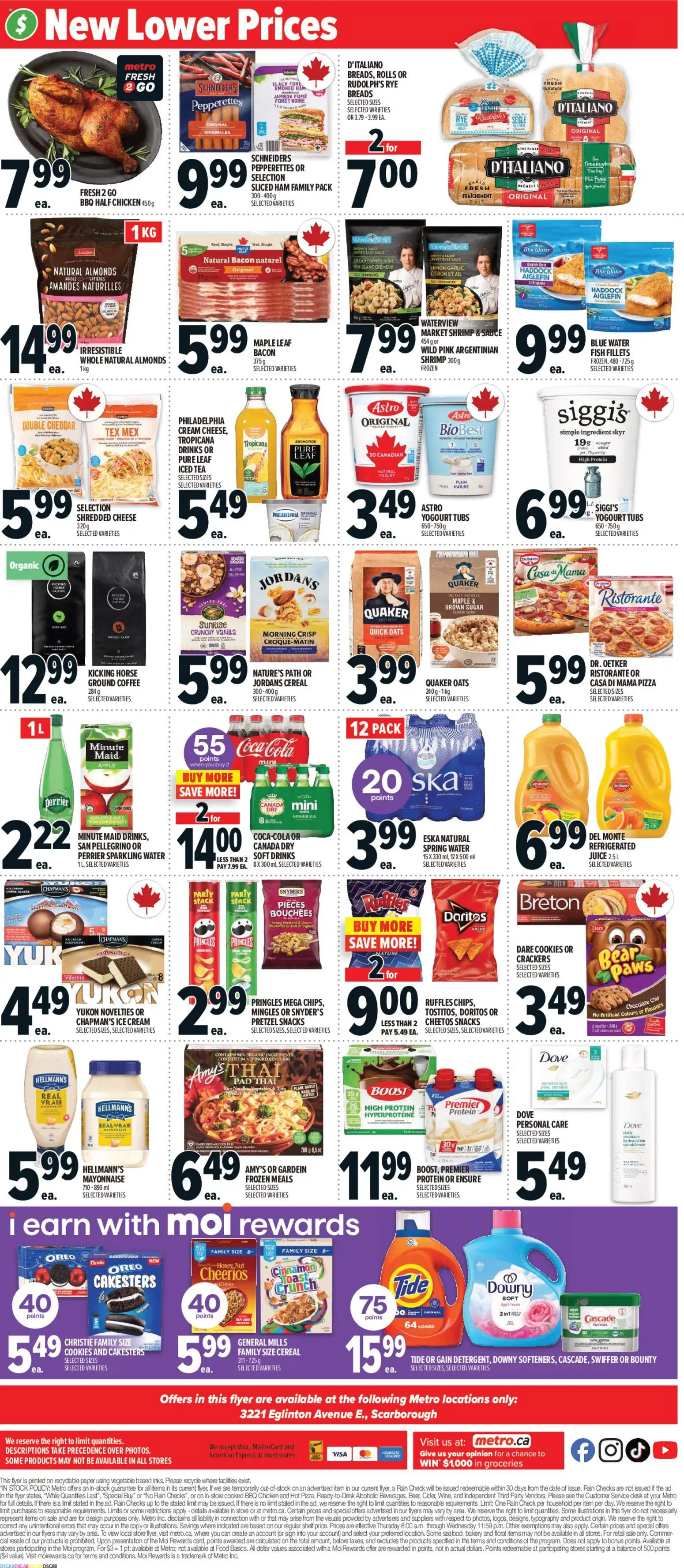Metro flyer valid from 27.11.2025 | Page: 4 | Products: Shelf, Cheese, Juice, Chicken