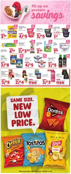 Preview of Giant Eagle weekly ads valid from 12.02.2026 | Page: 3 | Products: Corn, Yogurt, Potatoes, Sauce