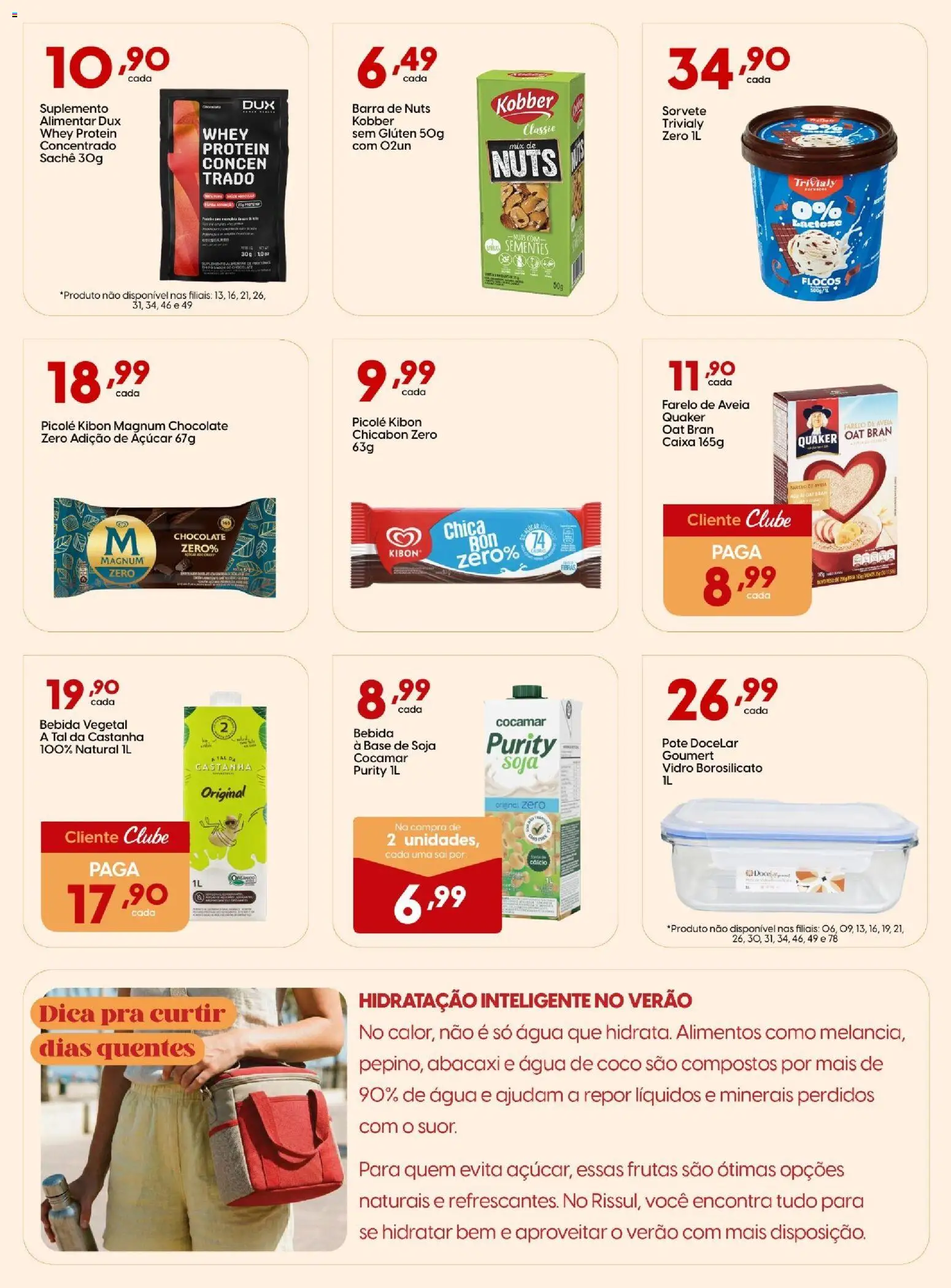Rissul Folheto - válido de 26.10.2026 | Página: 3 | Produtos: Chocolate, Abacaxi, Flocos, Bebida