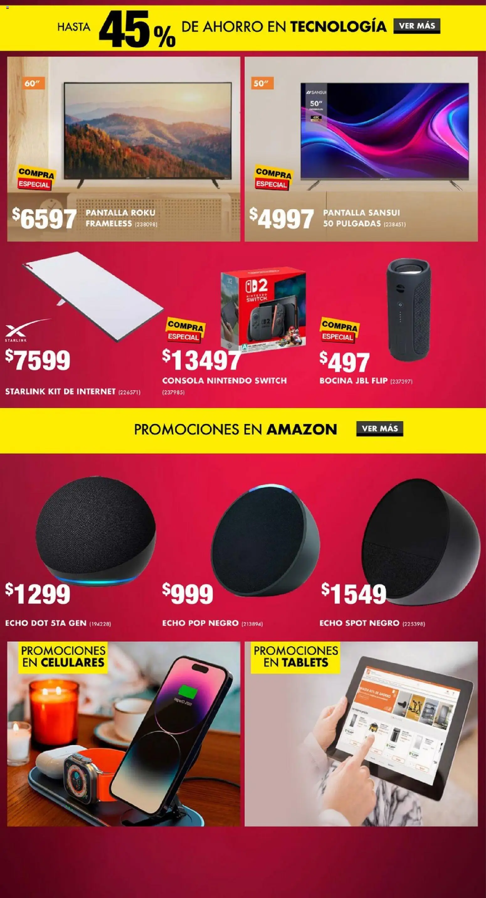Nuevas ofertas de Home Depot válidas en toda la República Mexicana desde el 07.11.2025. ¡Encuentra las mejores ofertas en Home Depot catálogo! | Página: 10 | Productos: Bocina