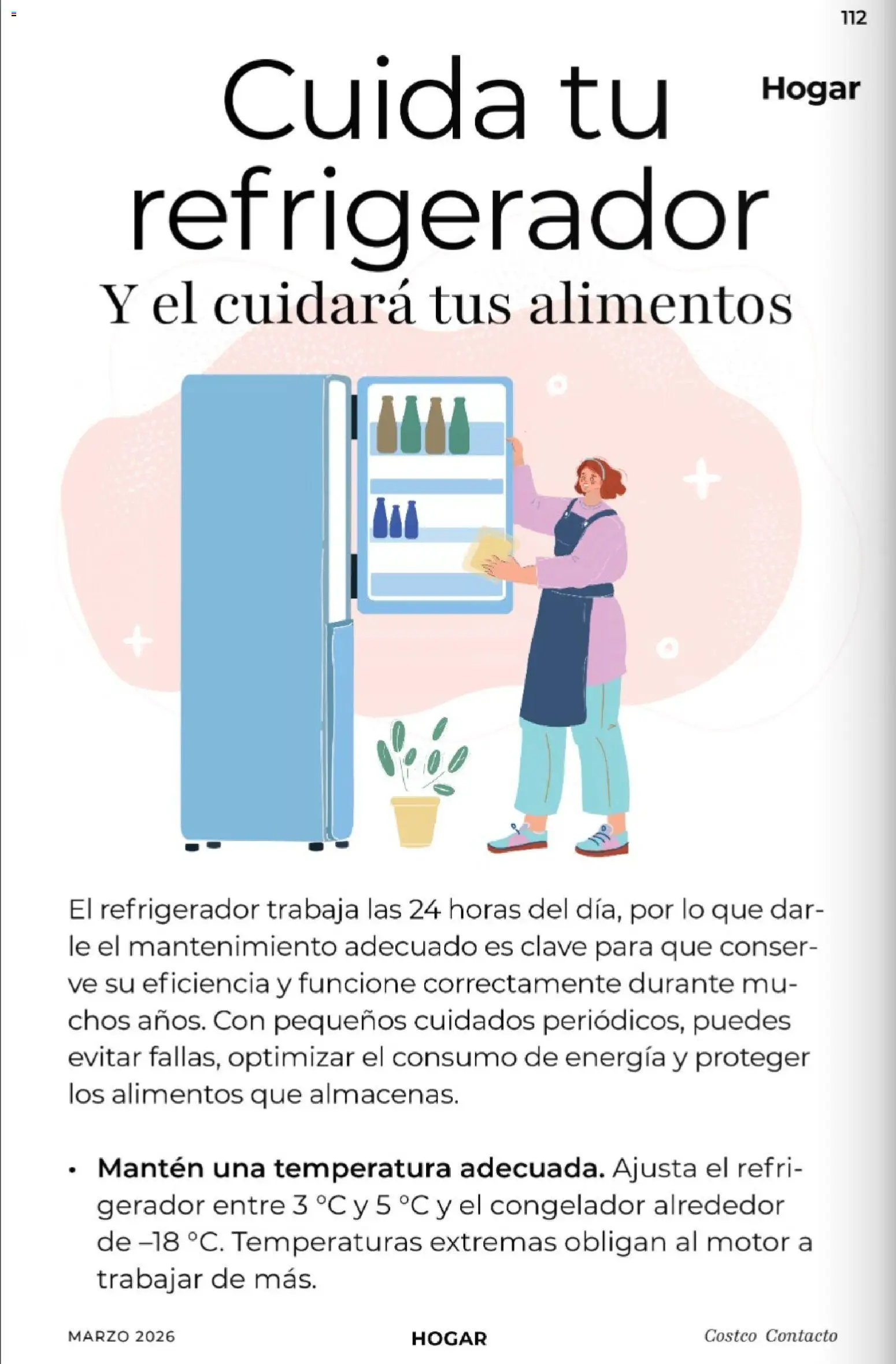 Nuevas ofertas de Costco válidas en toda la República Mexicana desde el 01.03.2026. ¡Encuentra las mejores ofertas en Costco Revista de marzo! | Página: 112 | Productos: Refrigerador, Congelador